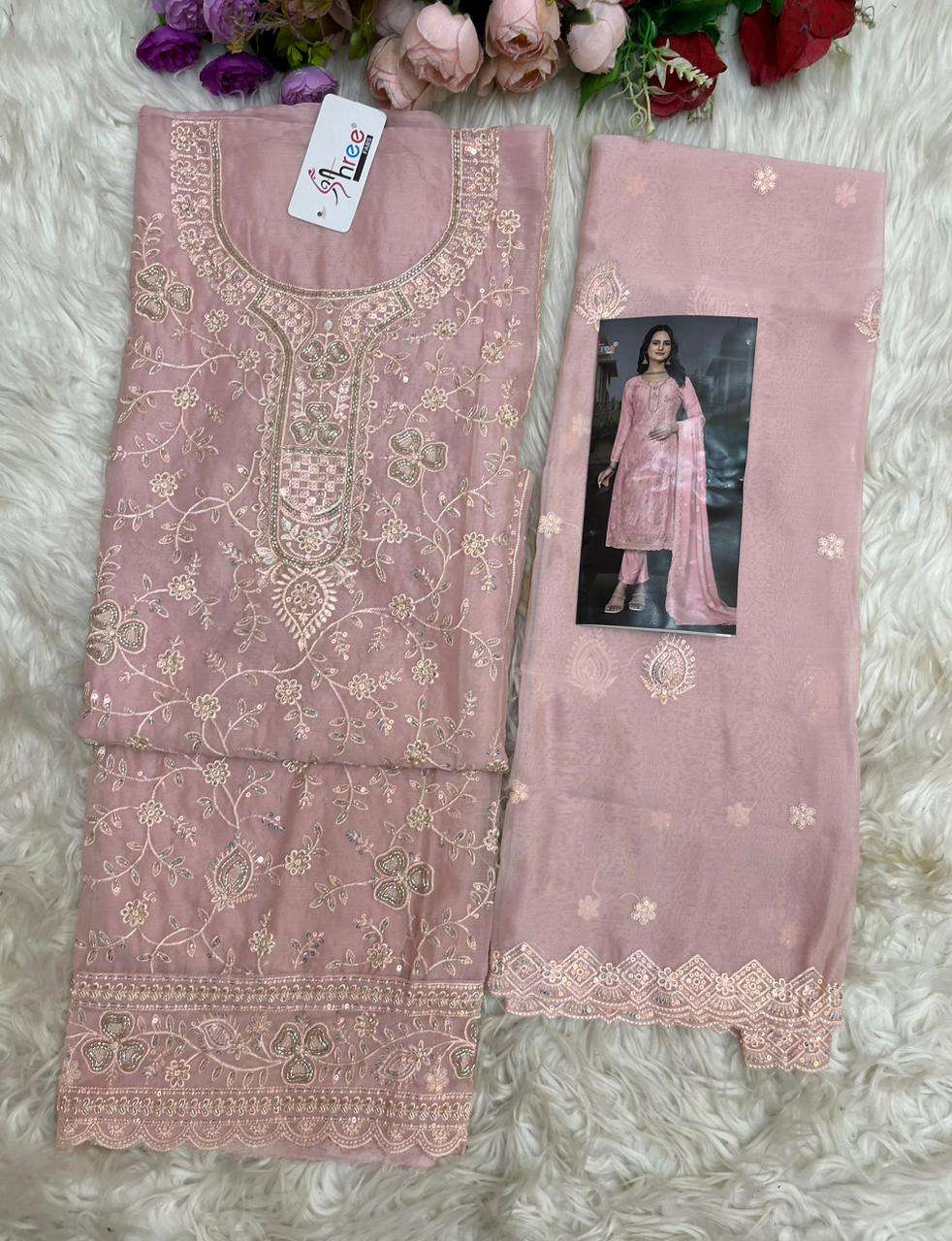 SHREE FABS BEATS 38 CHIFFON HEAVY EMBROIDERED PAKISTANI SUIT
