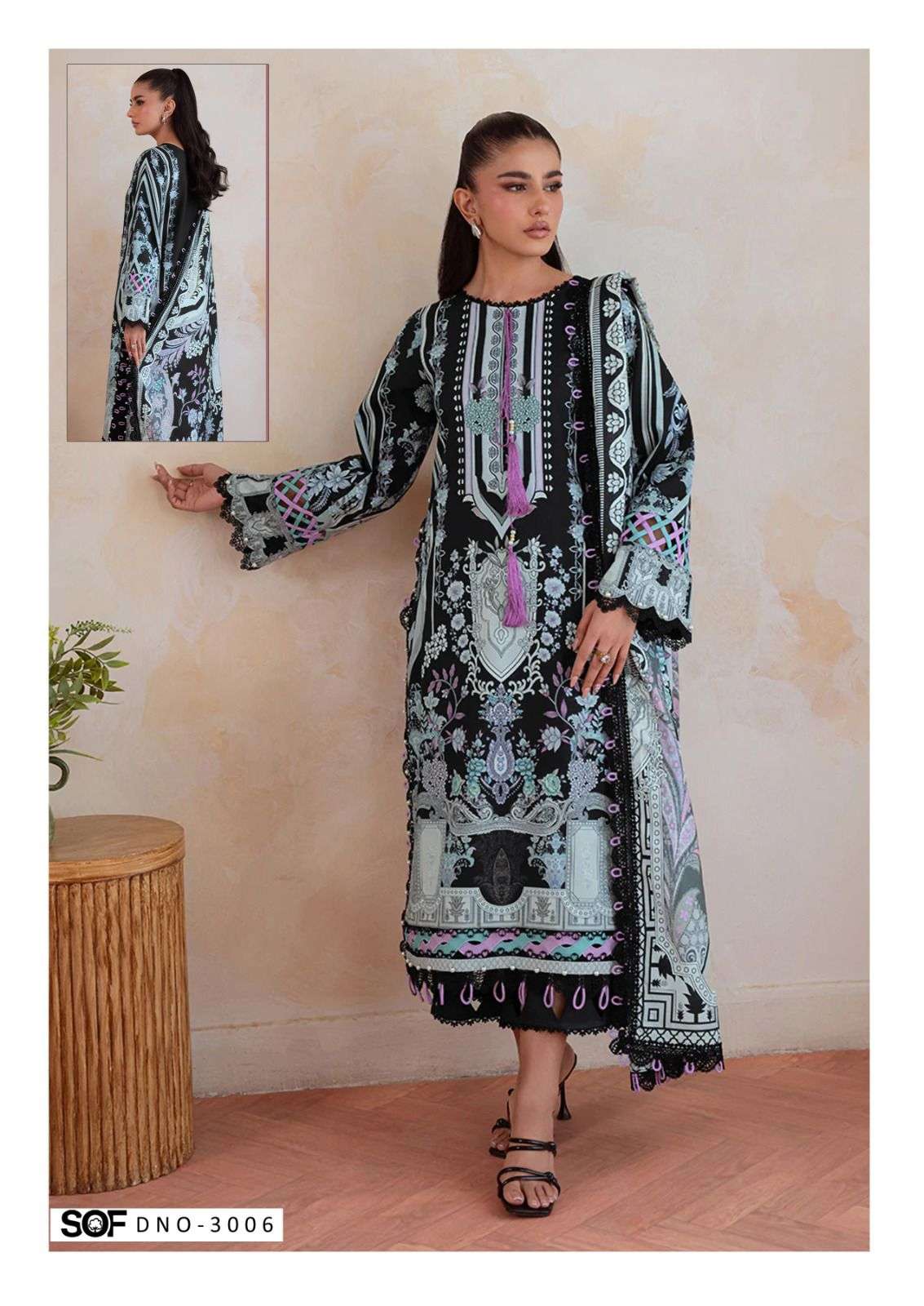 SHREE OM FAB ASIM JOFA VOL 3 COTTON DIGITAL PRINT SALWAR SUIT