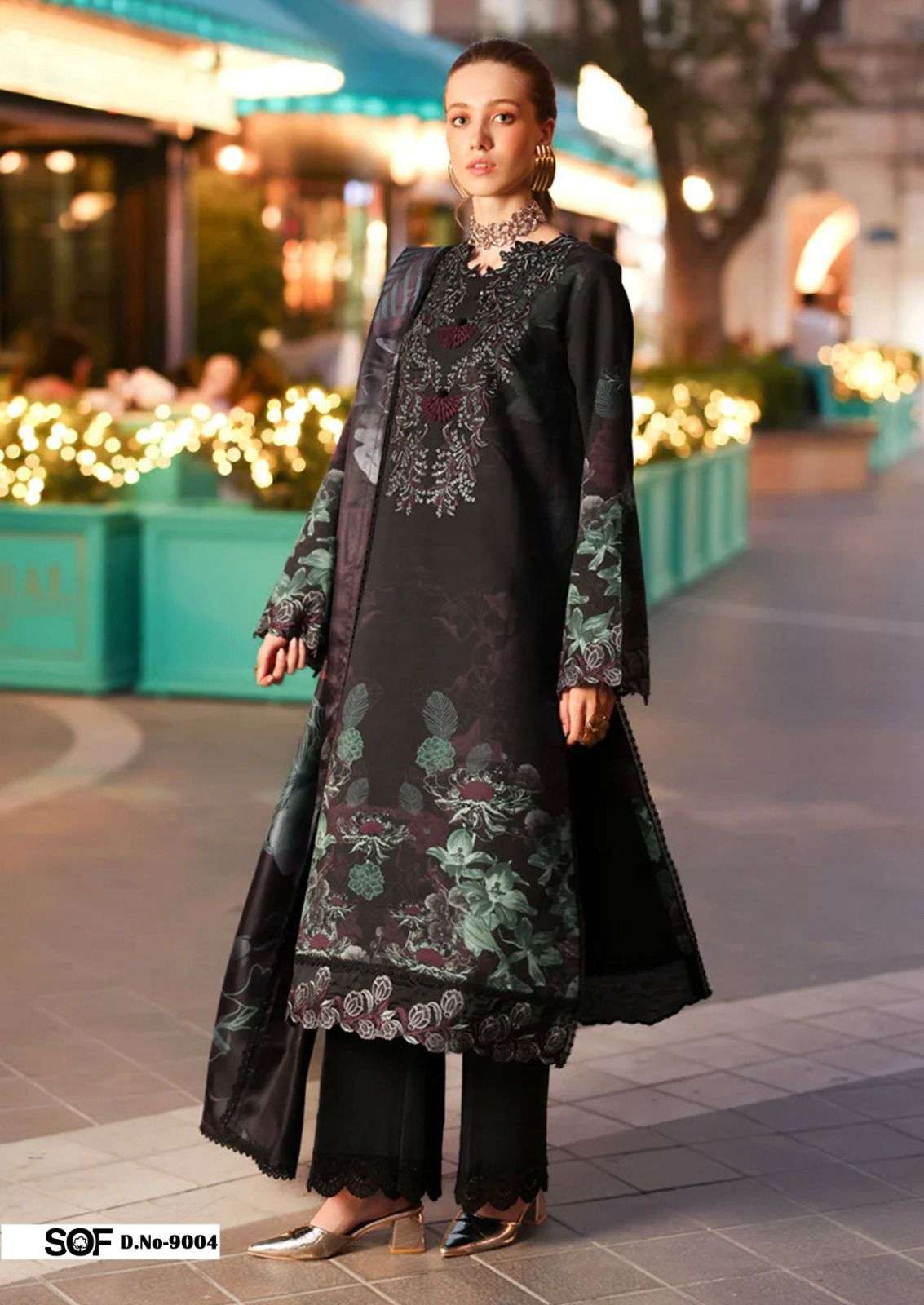 SHREE OM FAB SAIRA RIZWAN VOL 9 LAWN COTTON DIGITAL PRINT SALWAR SUIT