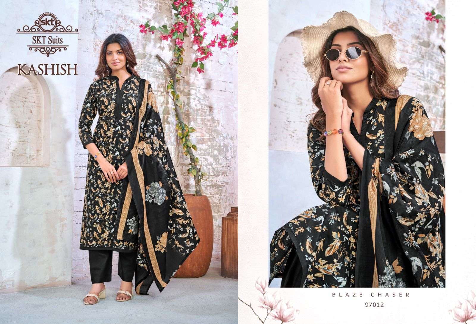 SKT SUITS KASHISH COTTON PRINTED LADIES SALWAR SUIT