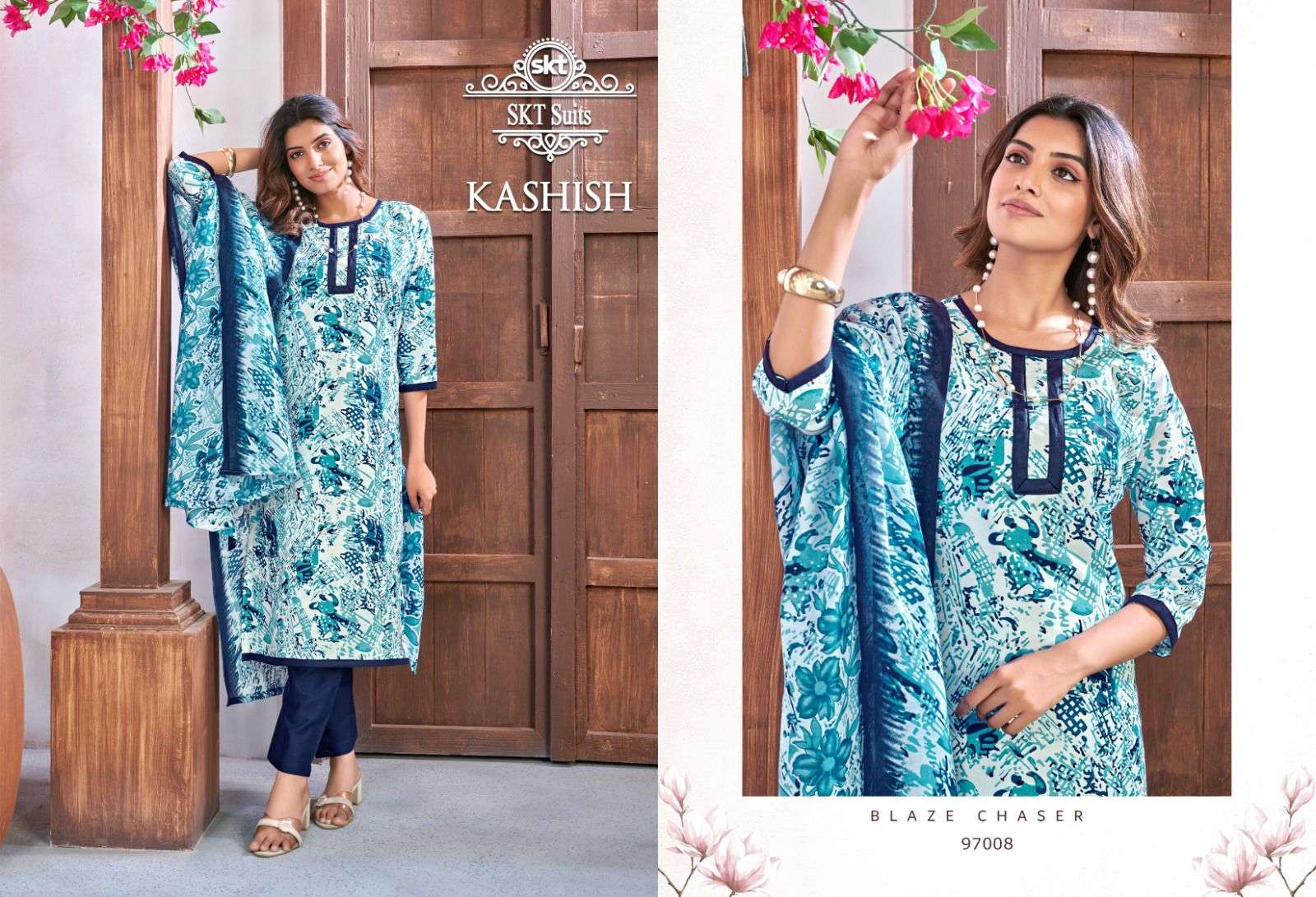 SKT SUITS KASHISH COTTON PRINTED LADIES SALWAR SUIT