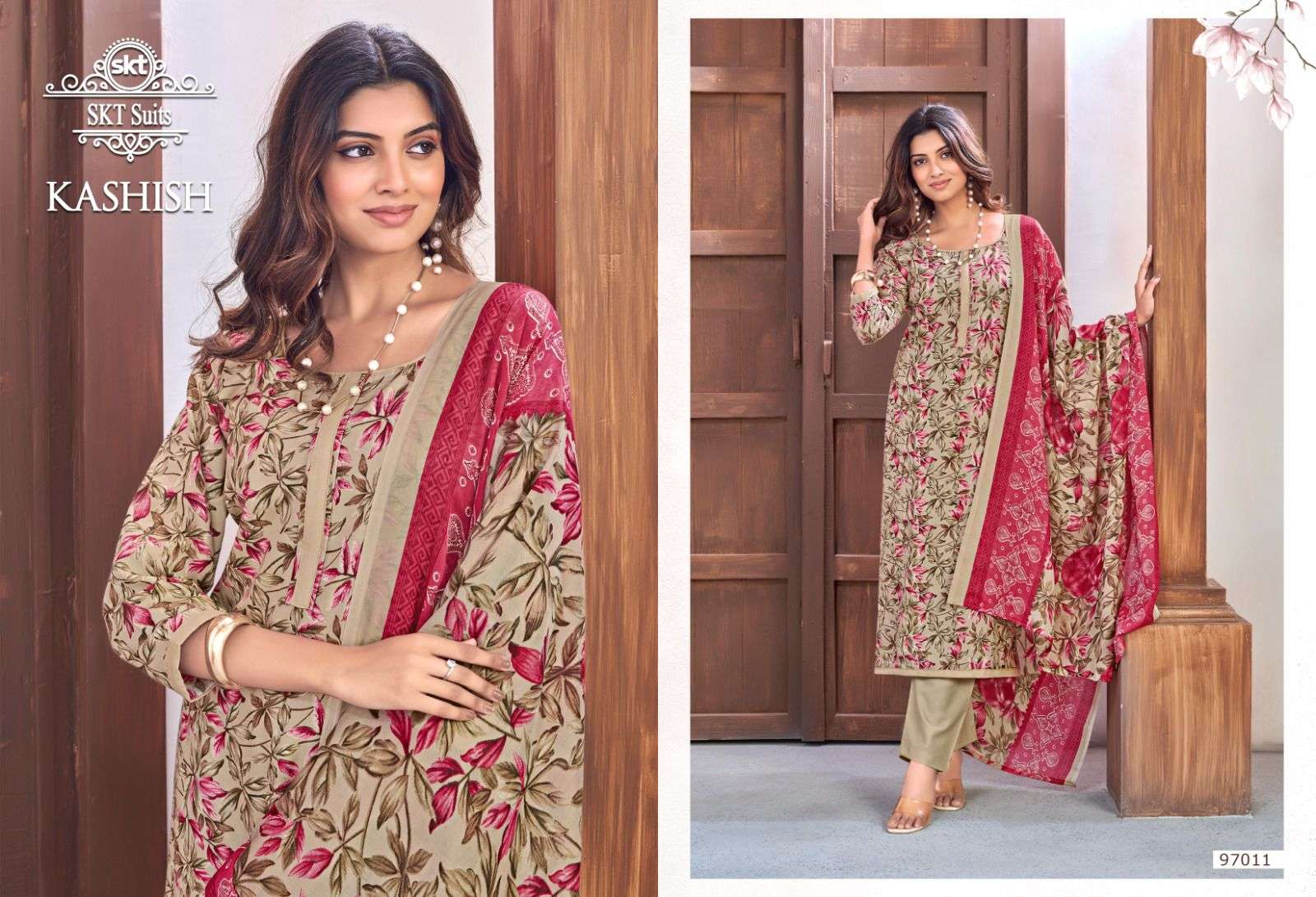 SKT SUITS KASHISH COTTON PRINTED LADIES SALWAR SUIT