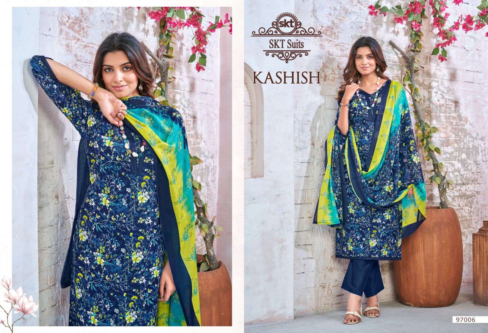 SKT SUITS KASHISH COTTON PRINTED LADIES SALWAR SUIT