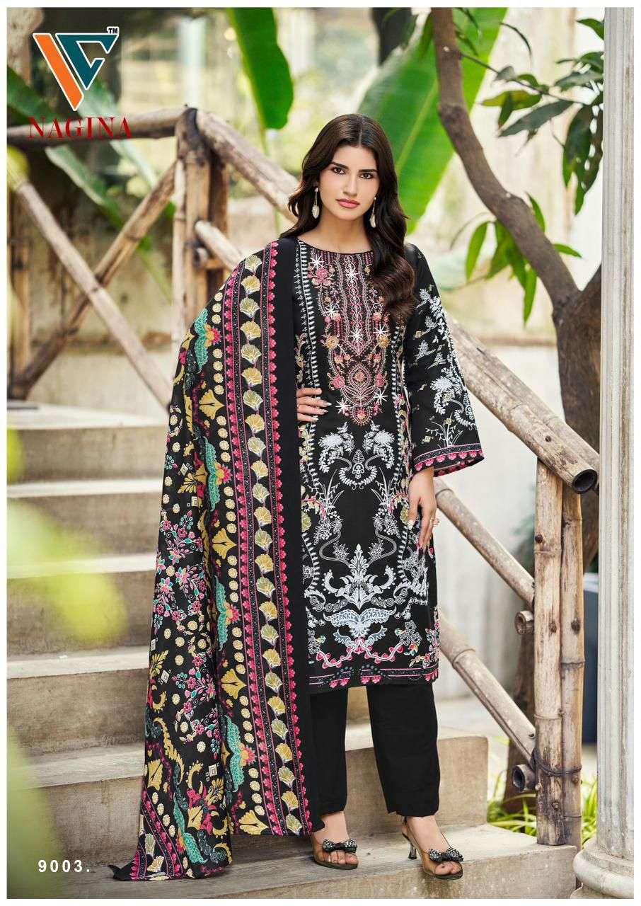 VANDANA‎ CREATION NAGINA‎ VOL 9 COTTON DIGITAL PRINT SALWAR SUITS