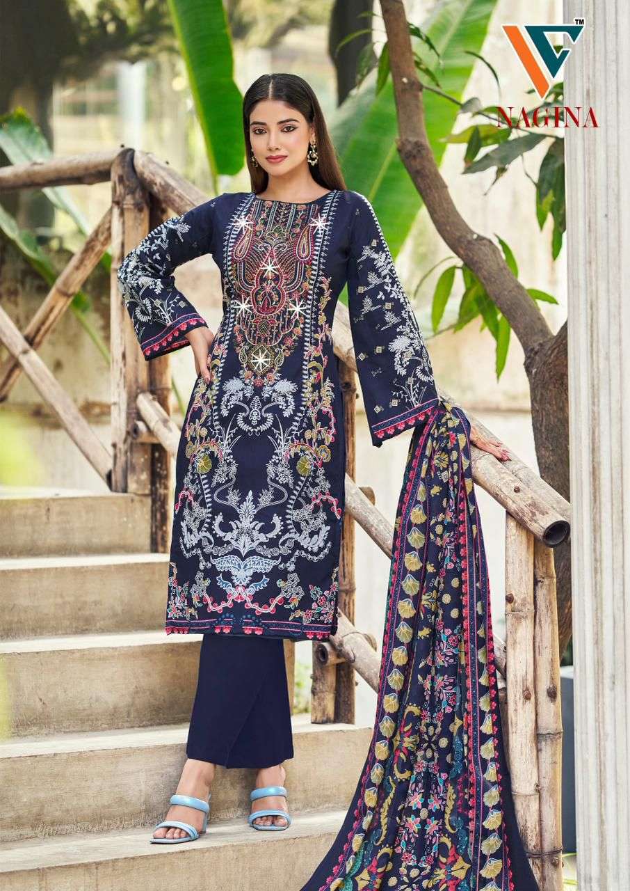 VANDANA‎ CREATION NAGINA‎ VOL 9 COTTON DIGITAL PRINT SALWAR SUITS