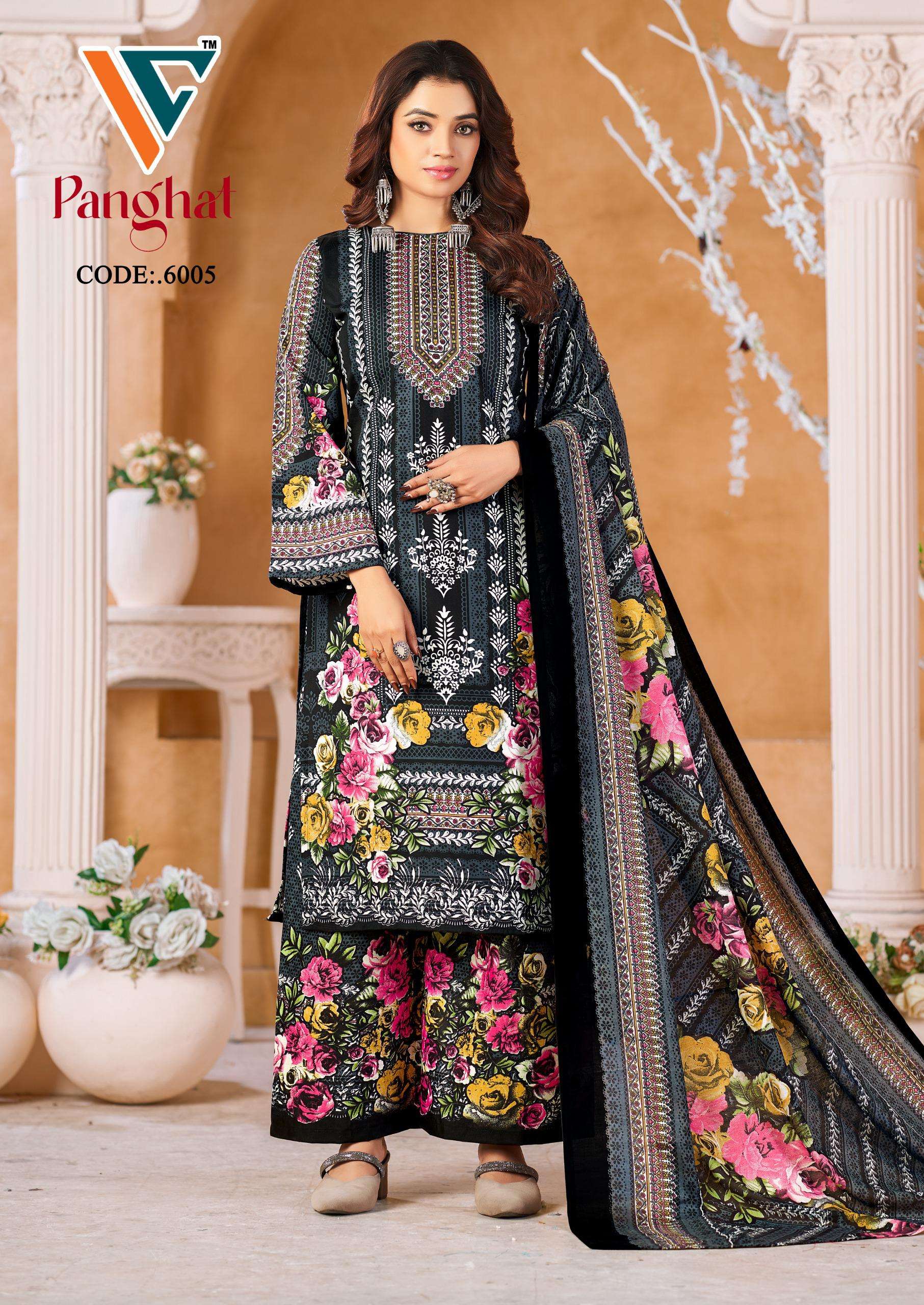 VANDANA CREATION PANGHAT VOL 6 COTTON DIGITAL KARACHI PRINTS SALWAR SUIT