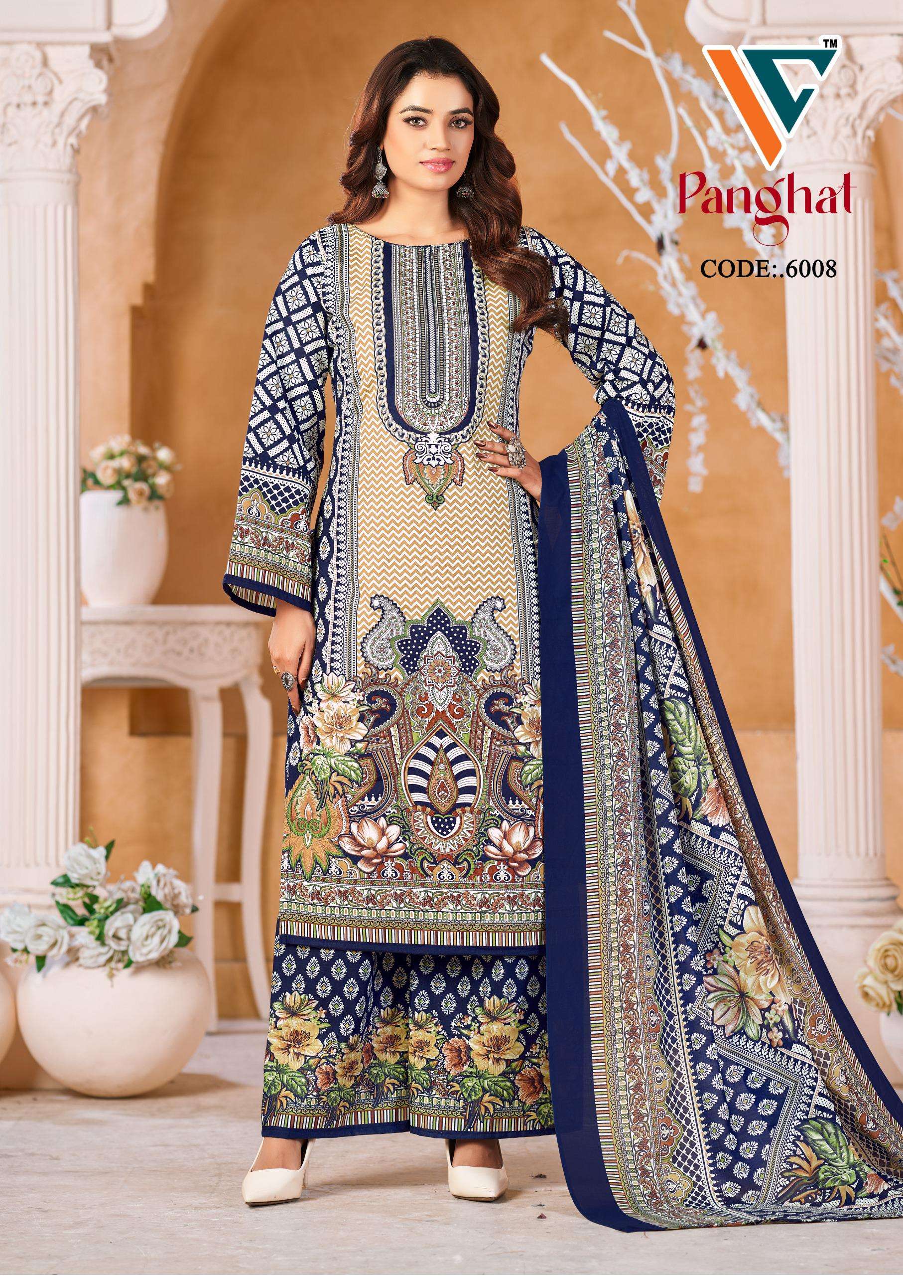 VANDANA CREATION PANGHAT VOL 6 COTTON DIGITAL KARACHI PRINTS SALWAR SUIT