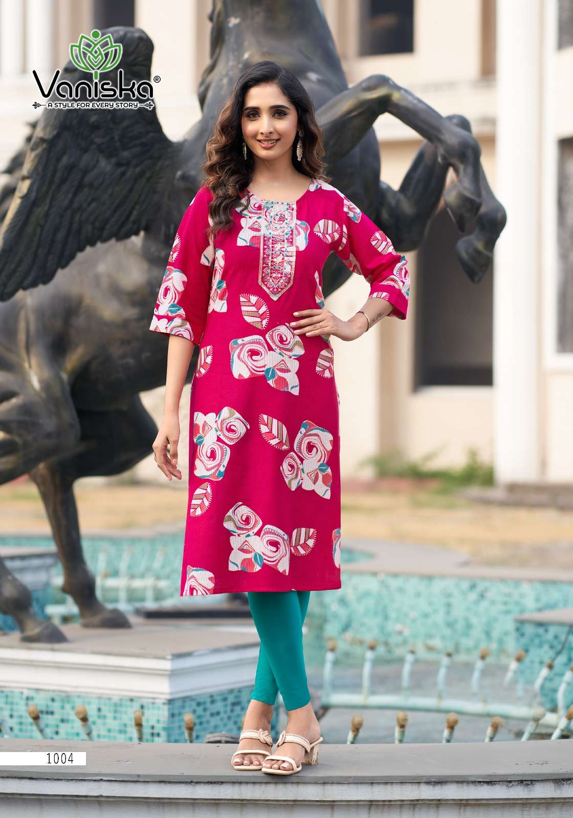 VANISKA TRENDY BARLIN VOL 1 FANCY PRINT LADIES KURTI 