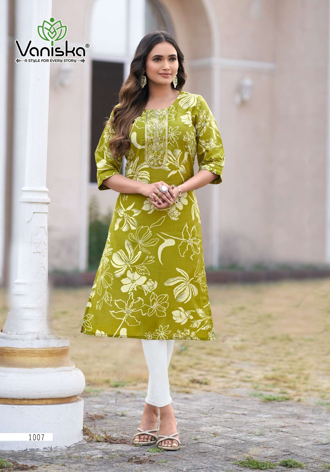 VANISKA TRENDY BARLIN VOL 1 FANCY PRINT LADIES KURTI 