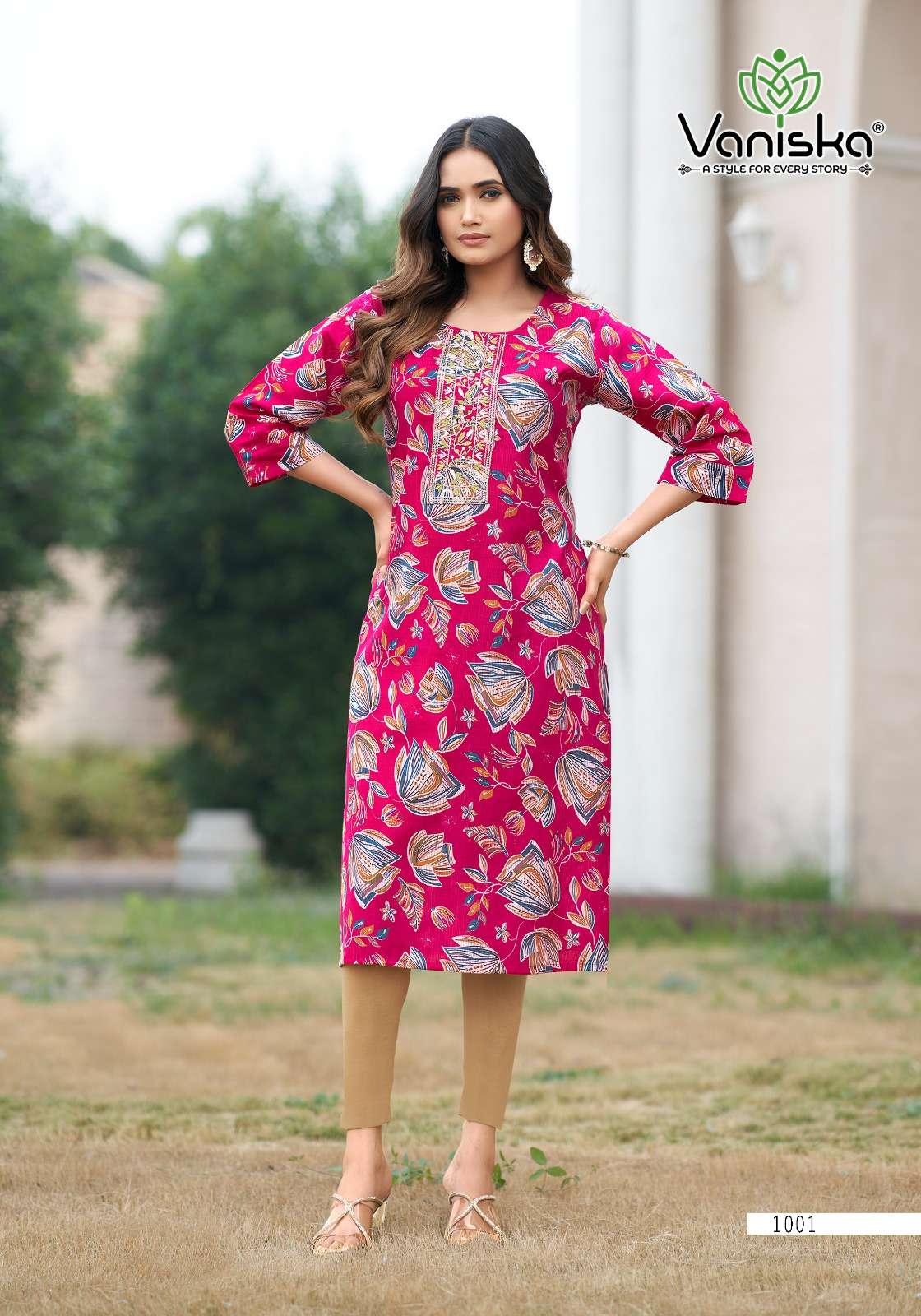 VANISKA TRENDY BARLIN VOL 1 FANCY PRINT LADIES KURTI 