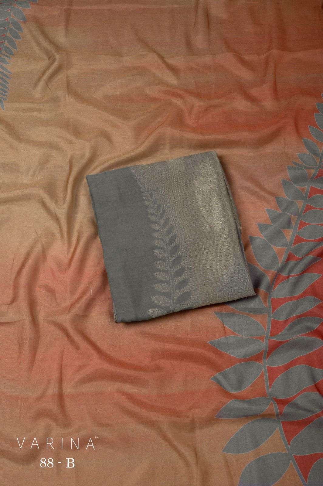 VARINA FAB D NO 88 SILK JACQUARD HEAVY BRANDED SUIT