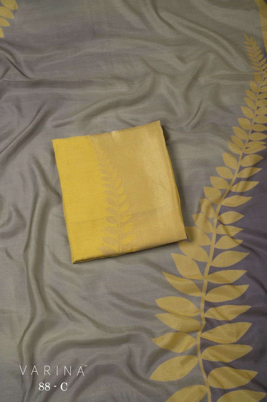 VARINA FAB D NO 88 SILK JACQUARD HEAVY BRANDED SUIT