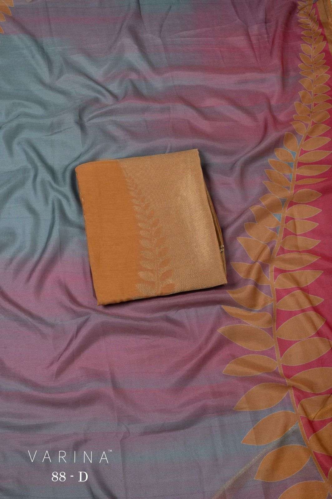 VARINA FAB D NO 88 SILK JACQUARD HEAVY BRANDED SUIT