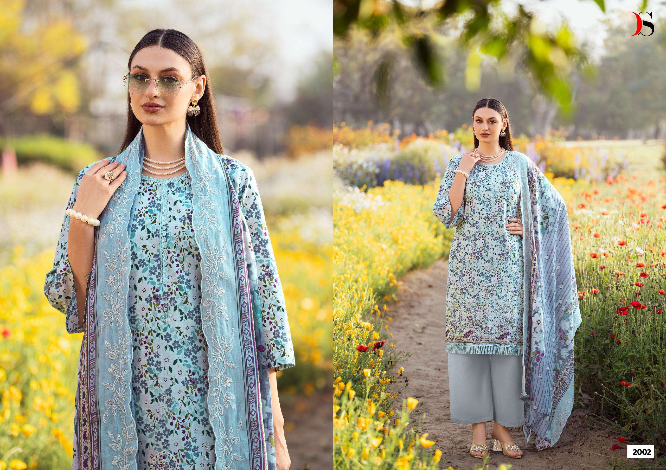 DEEPSY SUITS BIN SAEED VOL 20 COTTON HEAVY EMBROIDERY DESIGNER WORK PAKISTANI SUIT