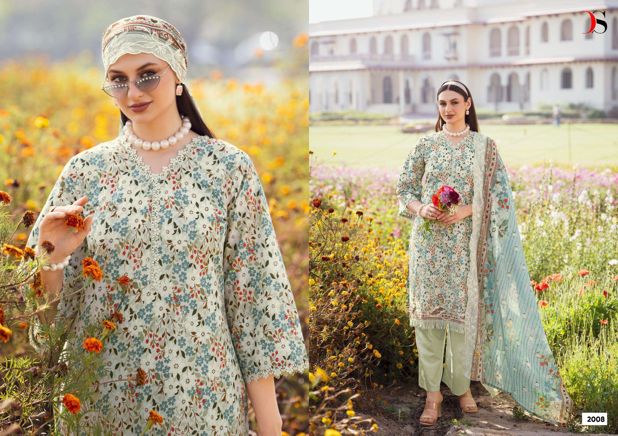 DEEPSY SUITS BIN SAEED VOL 20 COTTON HEAVY EMBROIDERY DESIGNER WORK PAKISTANI SUIT