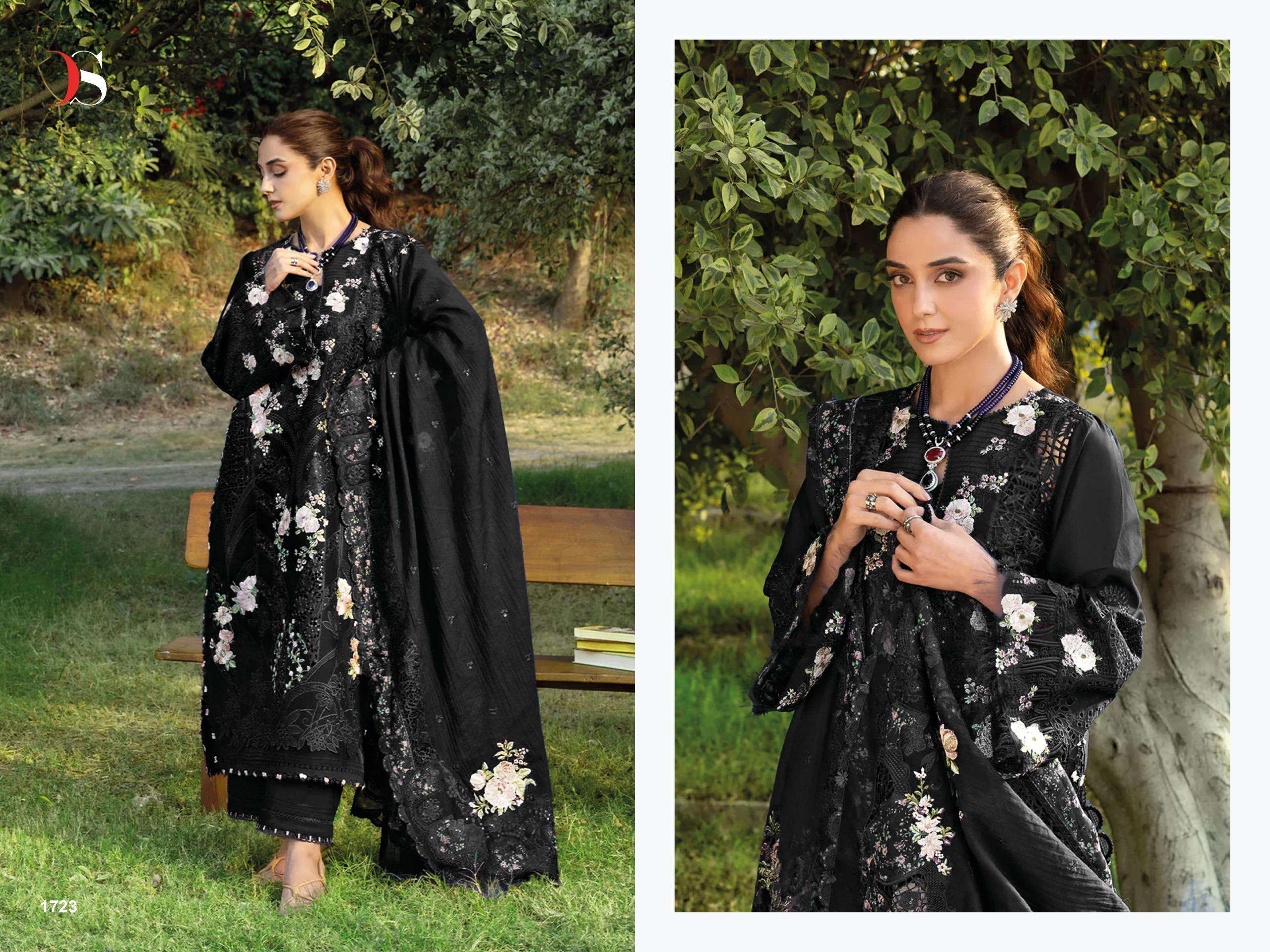 DEEPSY SUITS ELAF PREMIUM LUXURY LAWN COLLECTION VOL 2 COTTON EMBROIDERY DESIGNER WORK SUIT