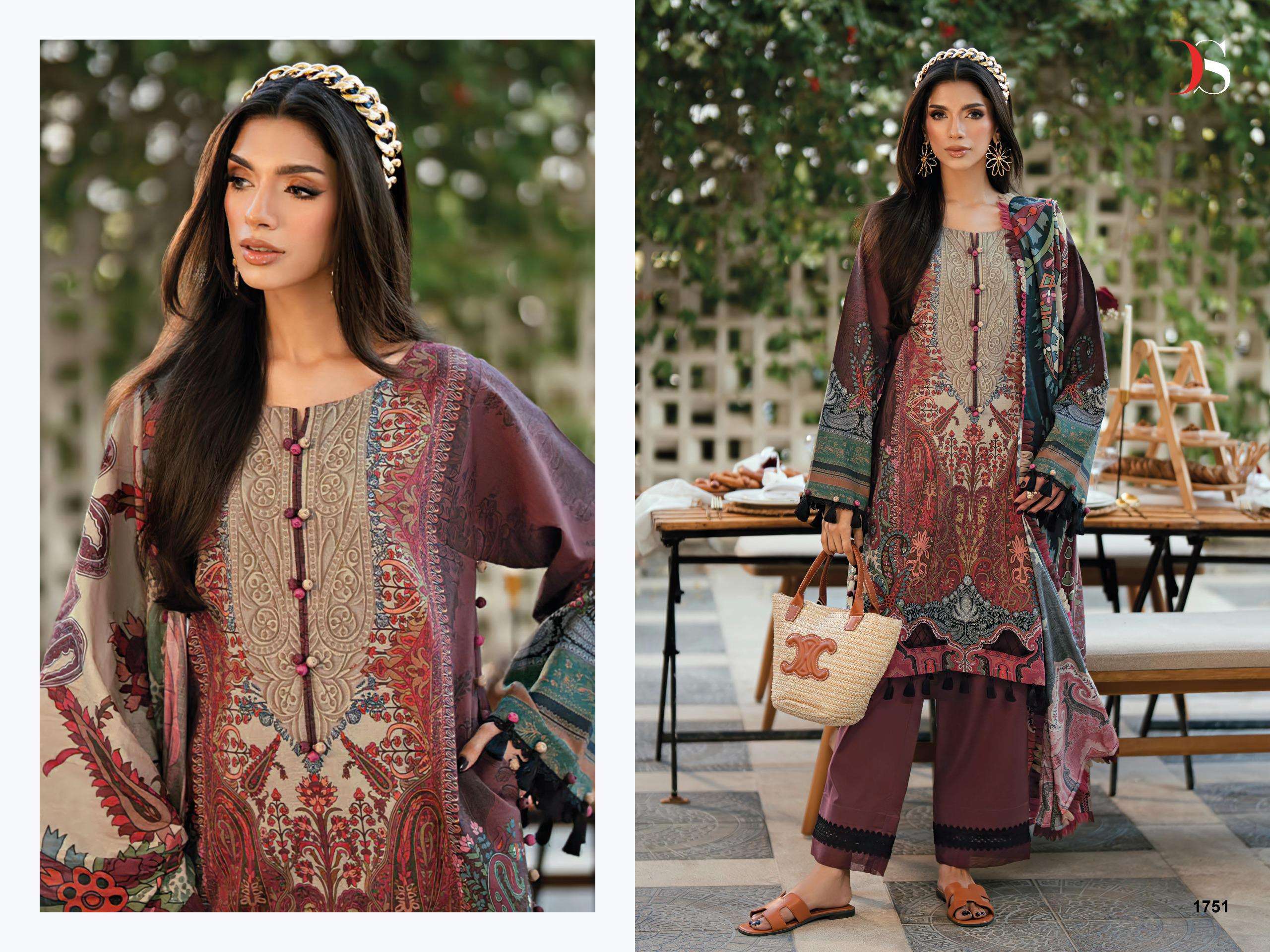 DEEPSY SUITS JADE URBAN VOL 8 COTTON EMBROIDERY WORK SALWAR KAMEEZ	