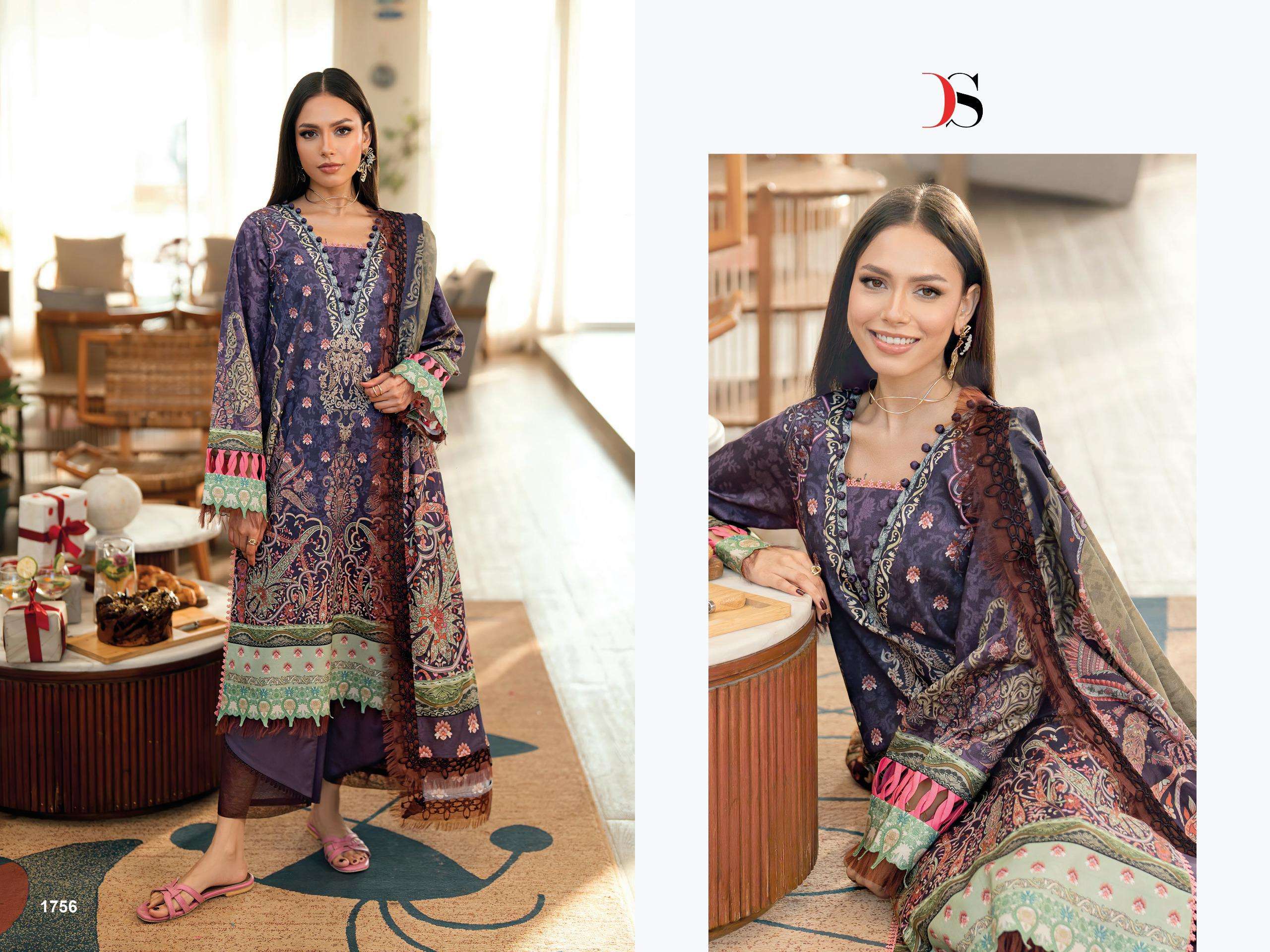 DEEPSY SUITS JADE URBAN VOL 8 COTTON EMBROIDERY WORK SALWAR KAMEEZ	