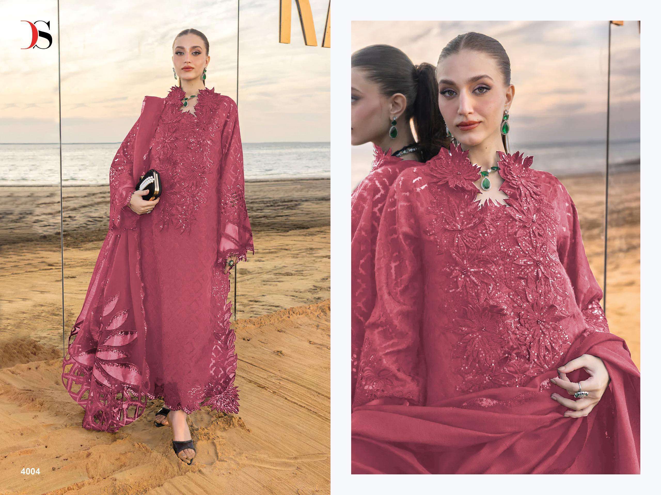 DEEPSY SUITS RANGRASIYA PREMIUM LAWN VOL 4 COTTON EMBROIDERY DESIGNER PAKISTANI SUIT