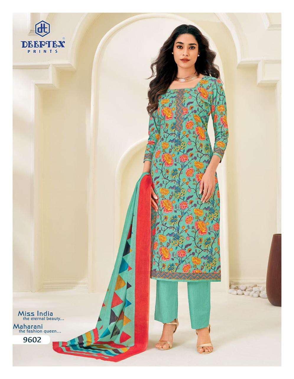 DEEPTEX PRINTS MISS INDIA VOL 96 COTTON PRINTED LADIES SALWAR SUIT	
