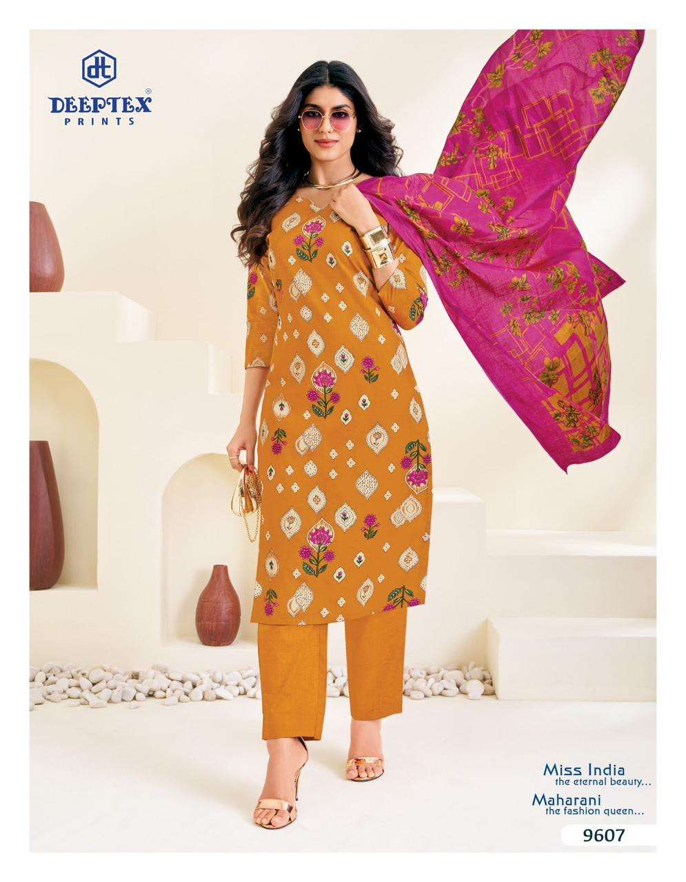 DEEPTEX PRINTS MISS INDIA VOL 96 COTTON PRINTED LADIES SALWAR SUIT	