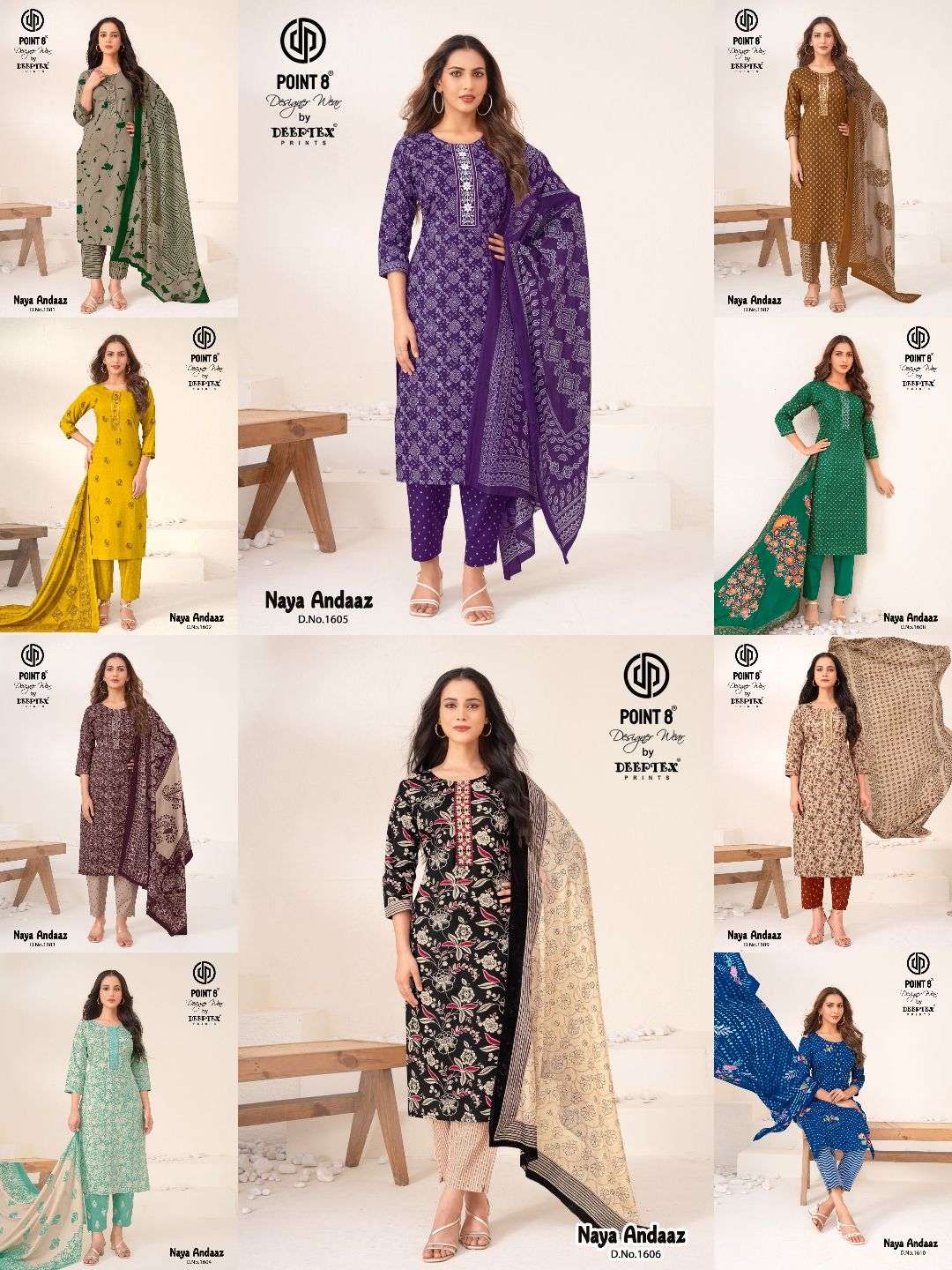 DEEPTEX PRINTS NAYA ANDAAZ VOL 16 READY MADE COLLECTION 