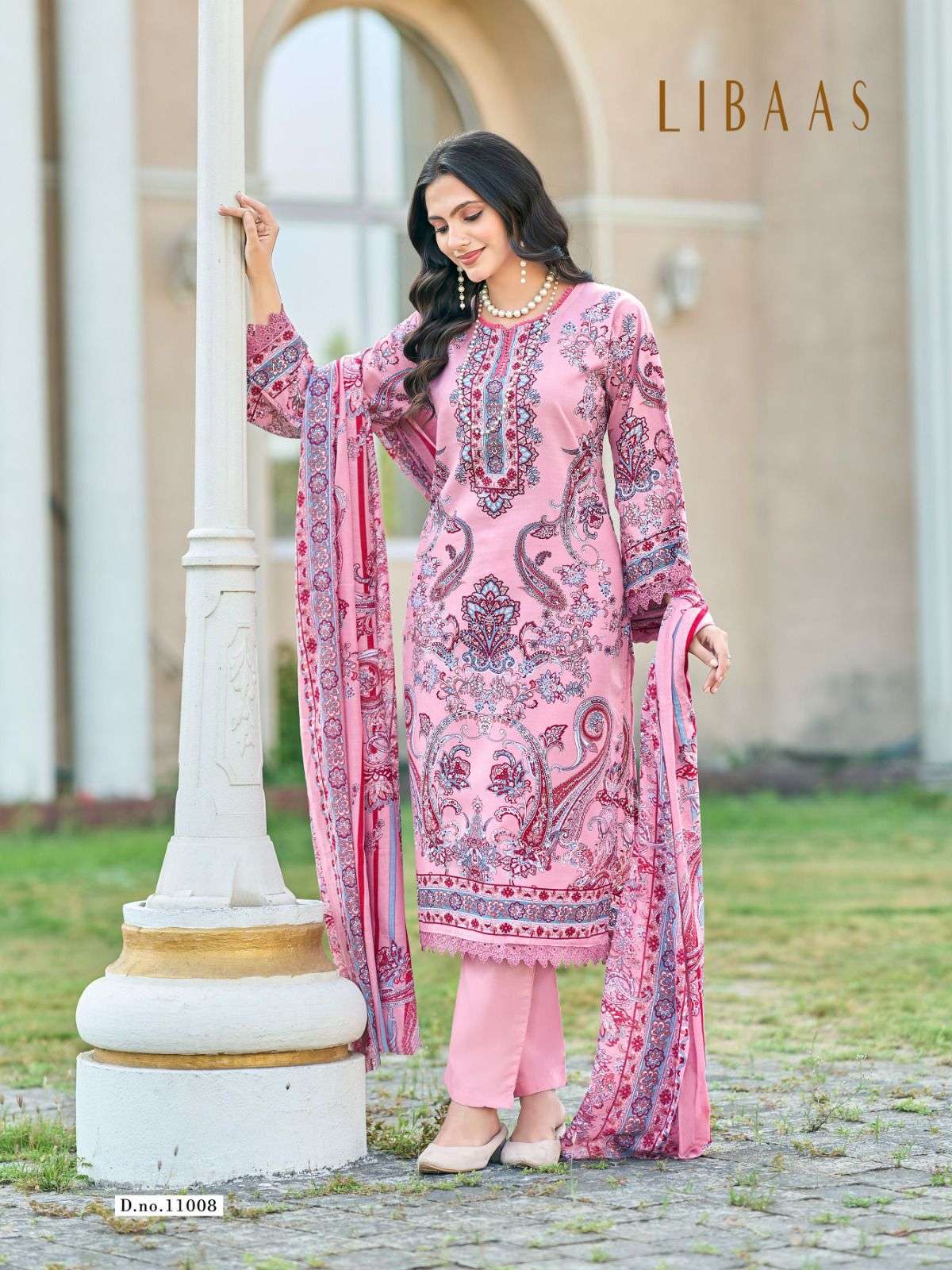 FALAK INTERNATIONAL LIBAAS VOL 11 COTTON DIGITAL STYLE PRINTS SALWAR SUIT
