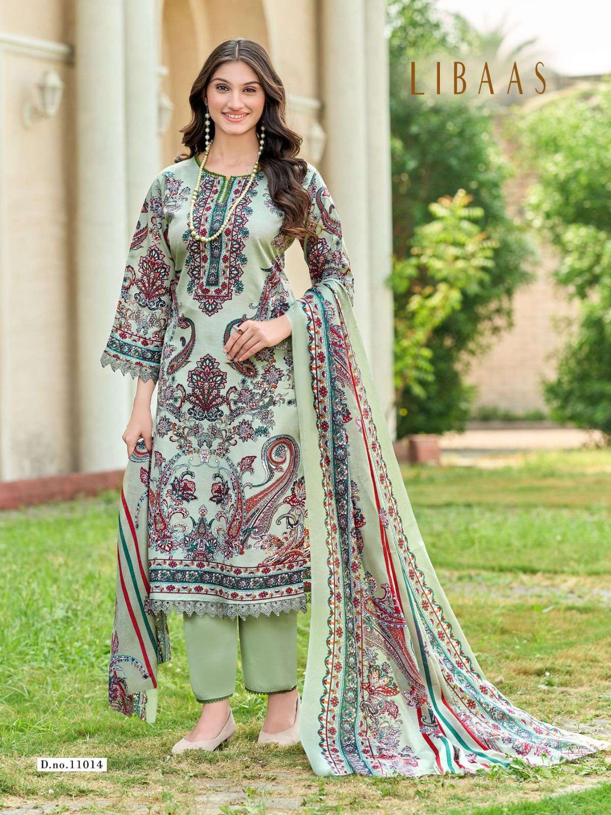 FALAK INTERNATIONAL LIBAAS VOL 11 COTTON DIGITAL STYLE PRINTS SALWAR SUIT