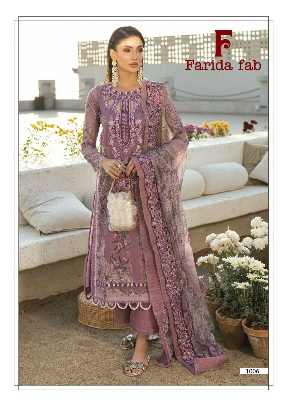 FARIDA FAB CHARIZMA COTTON DIGITAL PRINTS SALWAR SUIT