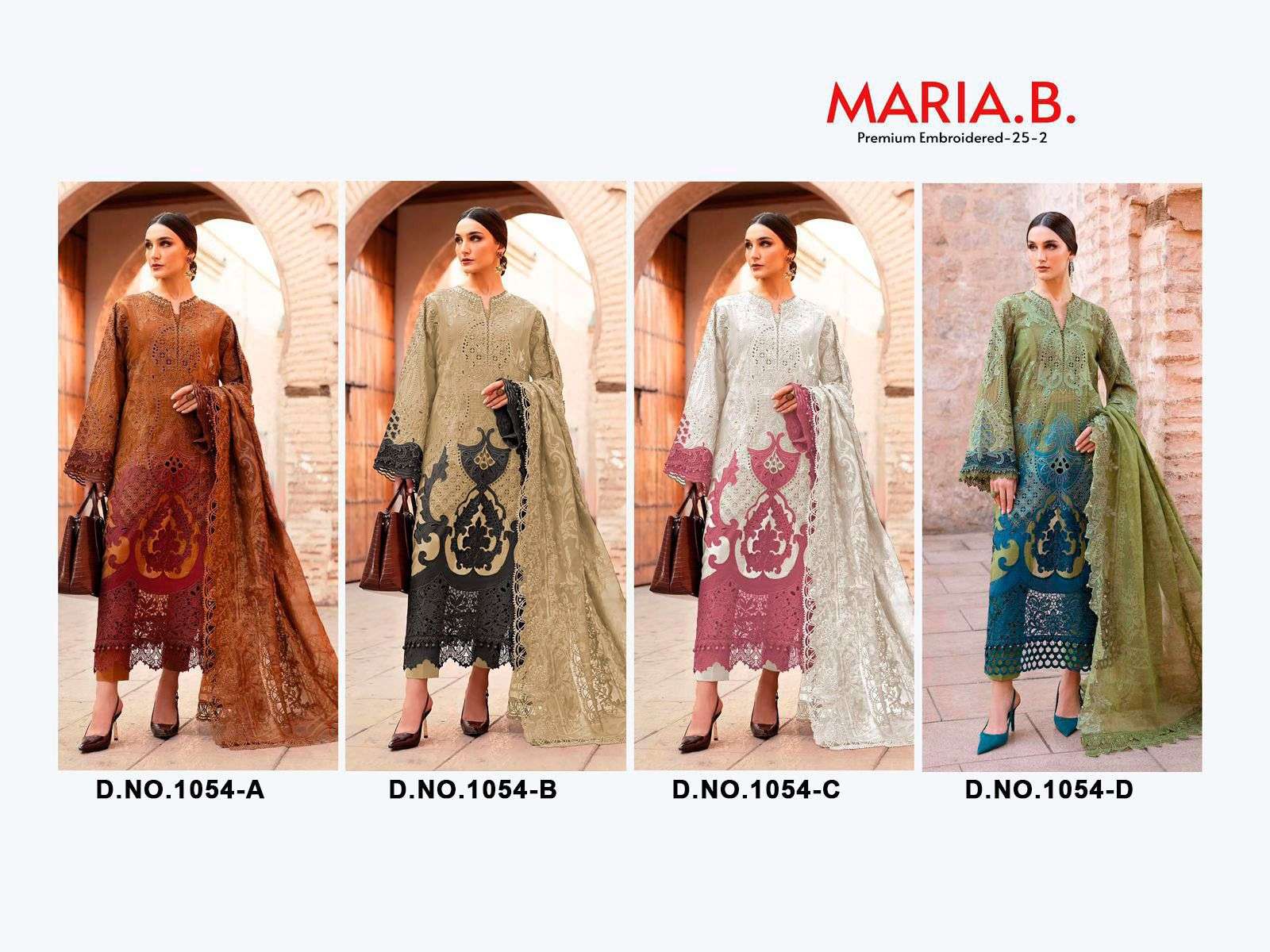 FLORENT MARIA B PREMIUM EMBROIDERED 25 VOL 2 HIT DESIGN COLLECTION 