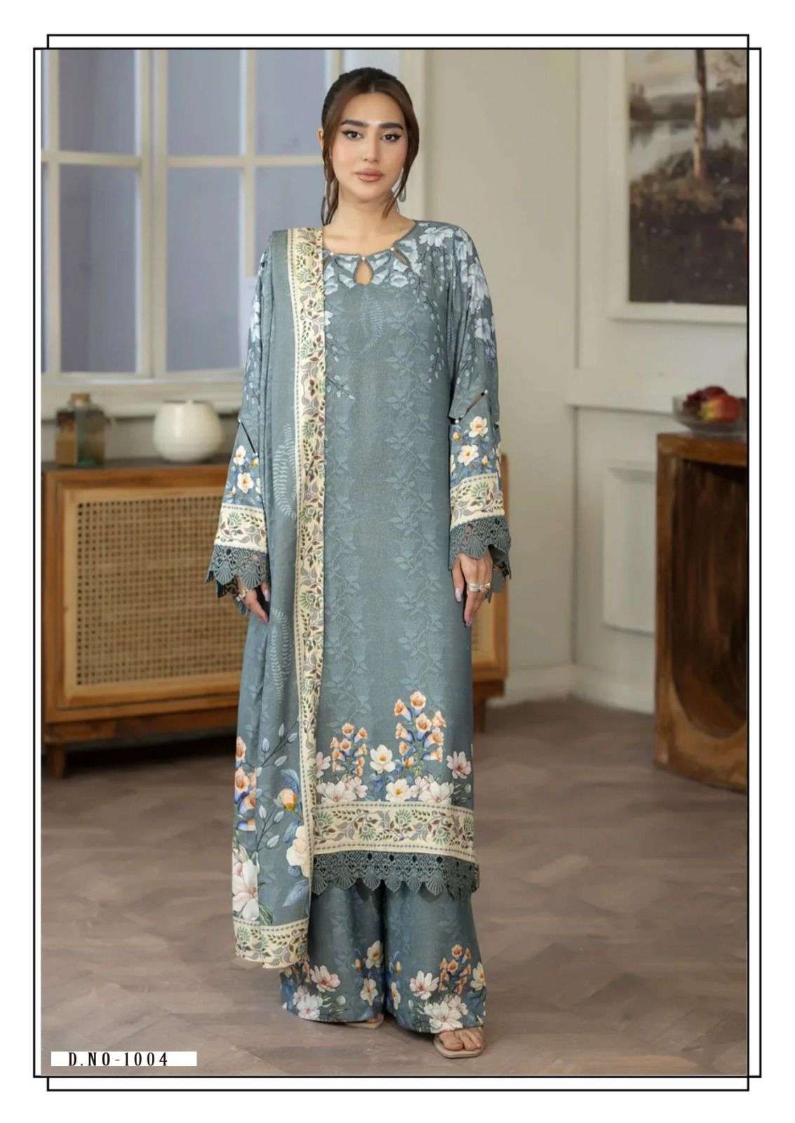 HALA TRADERS MAUSAMMRY LAWN COTTON DIGITAL KARACHI PRINTS SALWAR SUIT