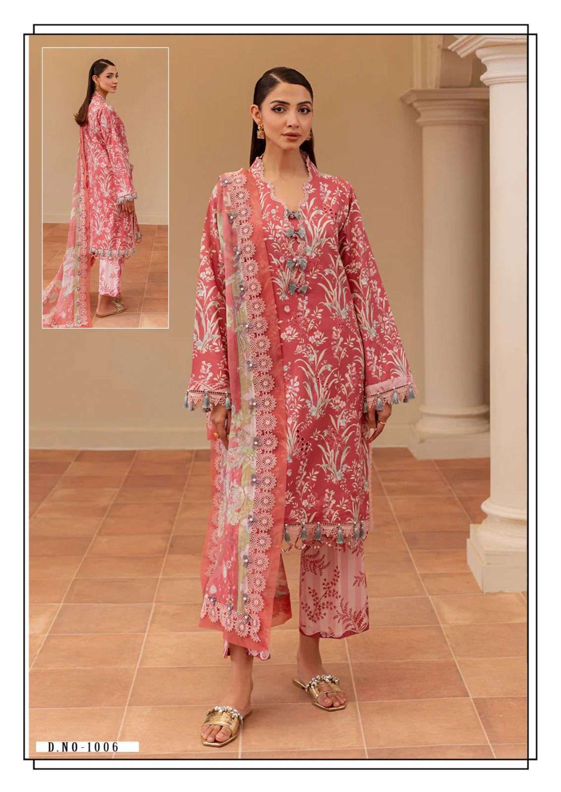 HALA TRADERS MAUSAMMRY LAWN COTTON DIGITAL KARACHI PRINTS SALWAR SUIT