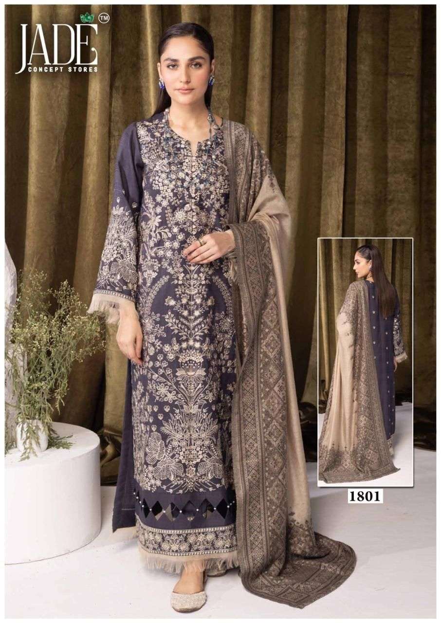 JADE BIN SAEED HEAVY COTTON LUXURY COLLECTION VOL 18 COTTON DIGITAL PRINTS SALWAR SUIT