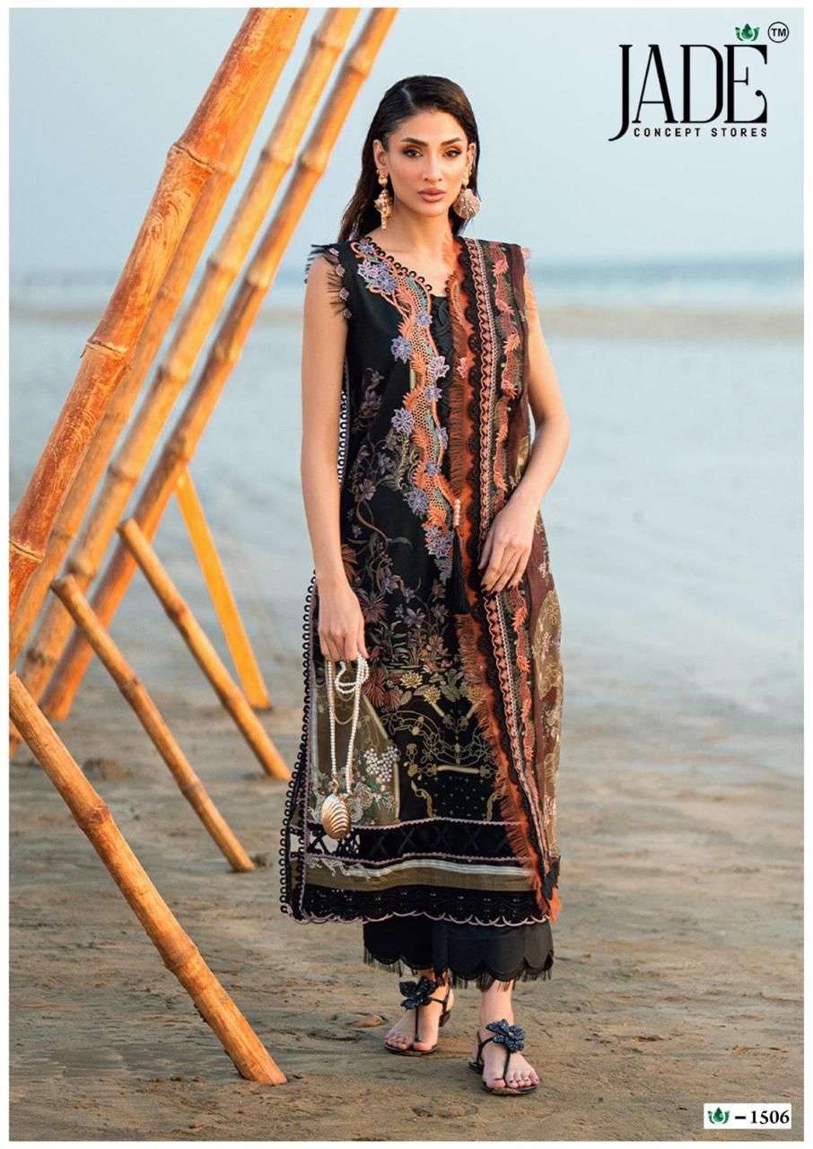 JADE CRIMSON EXCLUSIVE HEAVY LAWN COLLECTION VOL 15 NEW DESIGNS LAWN COTTON SALWAR SUIT