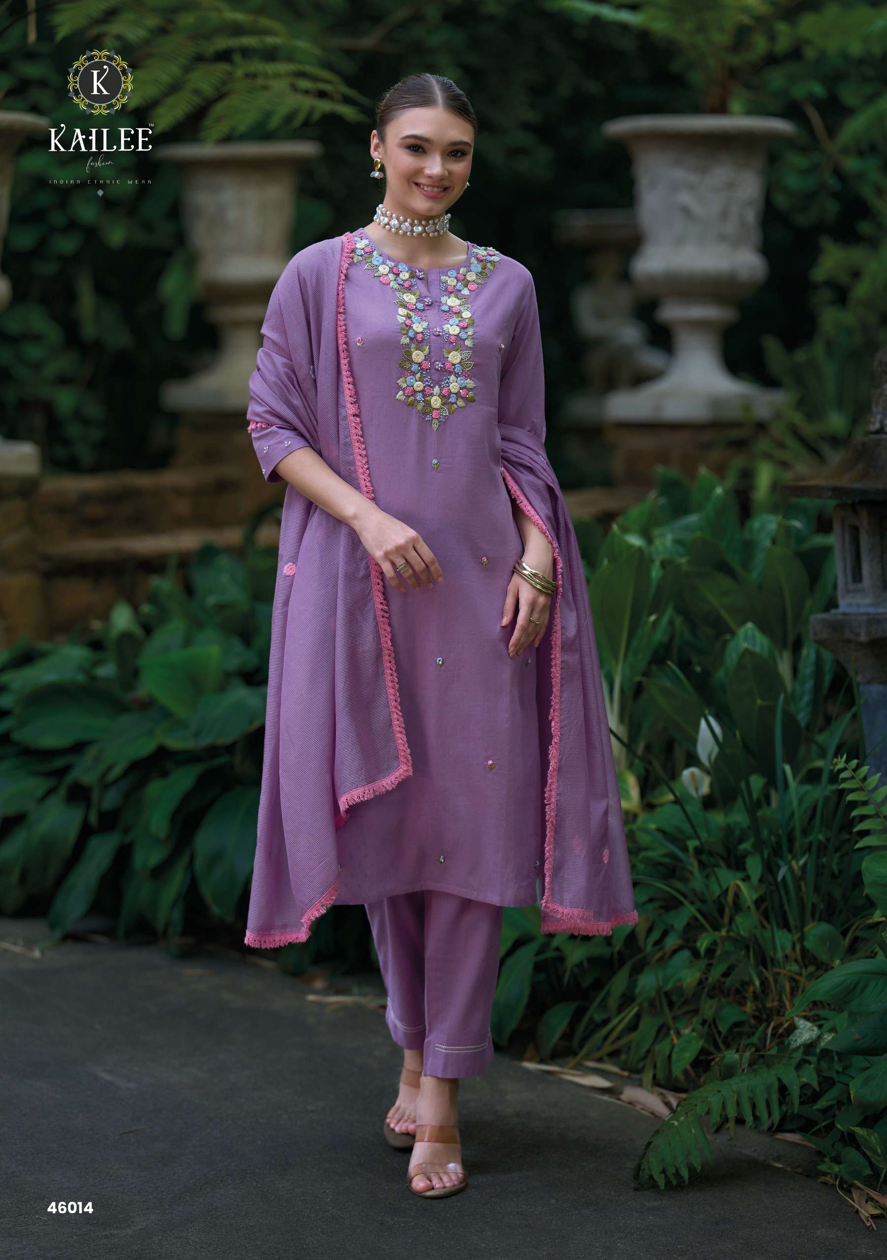 KAILEE FASHION MELODY COTTON BEAUTIFUL DESIGNER LOOK LADIES 3PCS SET COLLECTION 