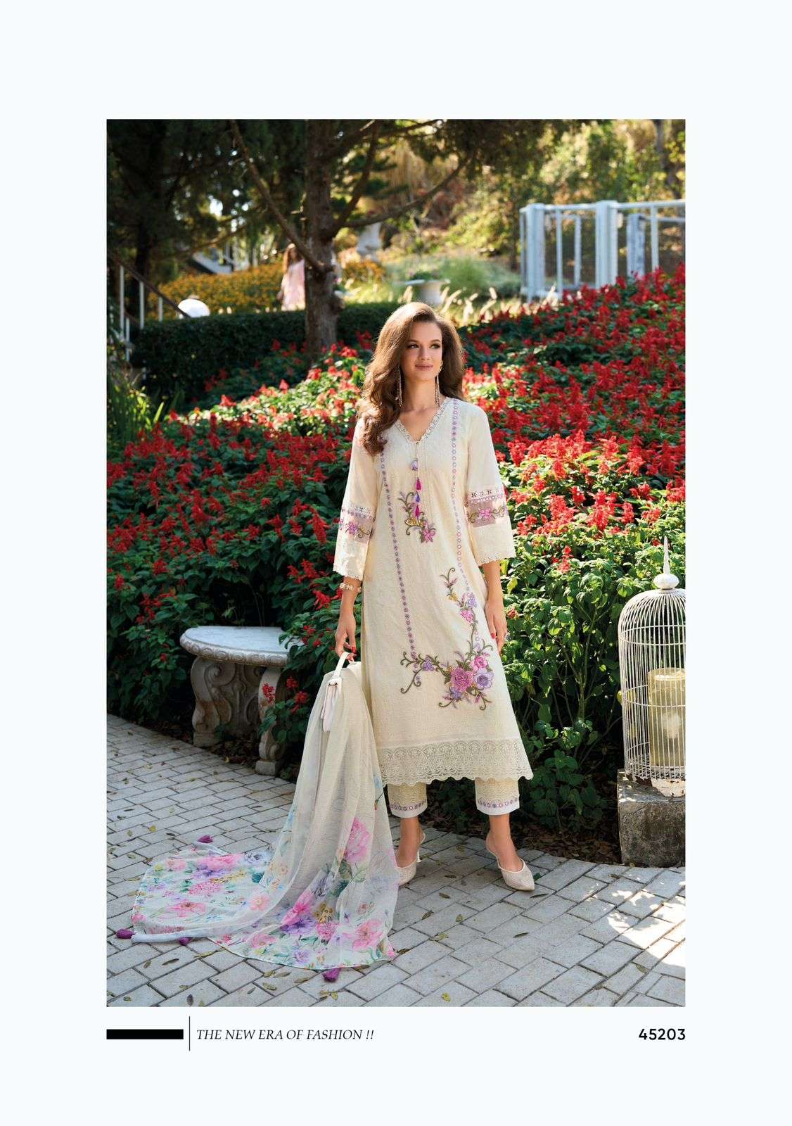 KAILEE FASHION SUFFY VOL 3 CHIKANAKARI  COTTON FANCY DESIGNER WORK READY MADE LADIES SUIT