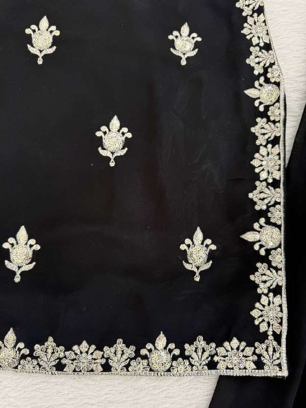 KD 1594 GEORGETTE BEAUTIFUL DESIGNER LOOK PARTY WEAR LADIES SUIT 