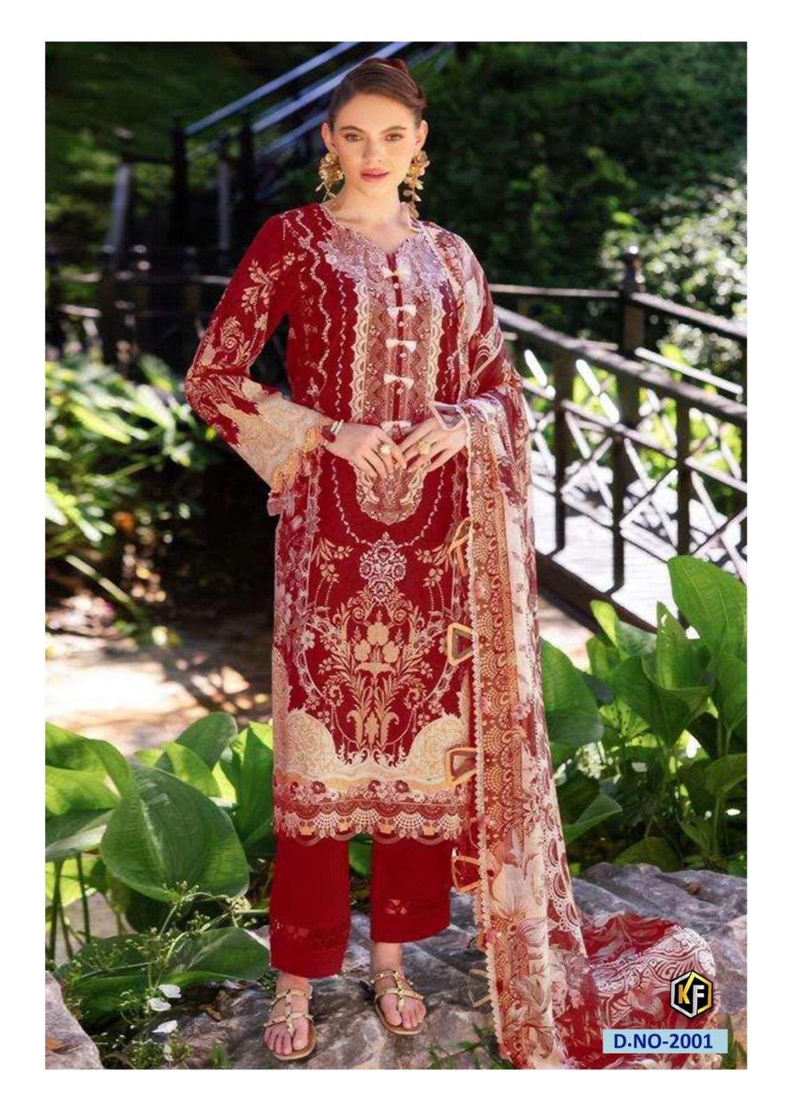 KEVAL FAB DASTAK VOL 2 LAWN COTTON DIGITAL PRINT SALWAR SUIT