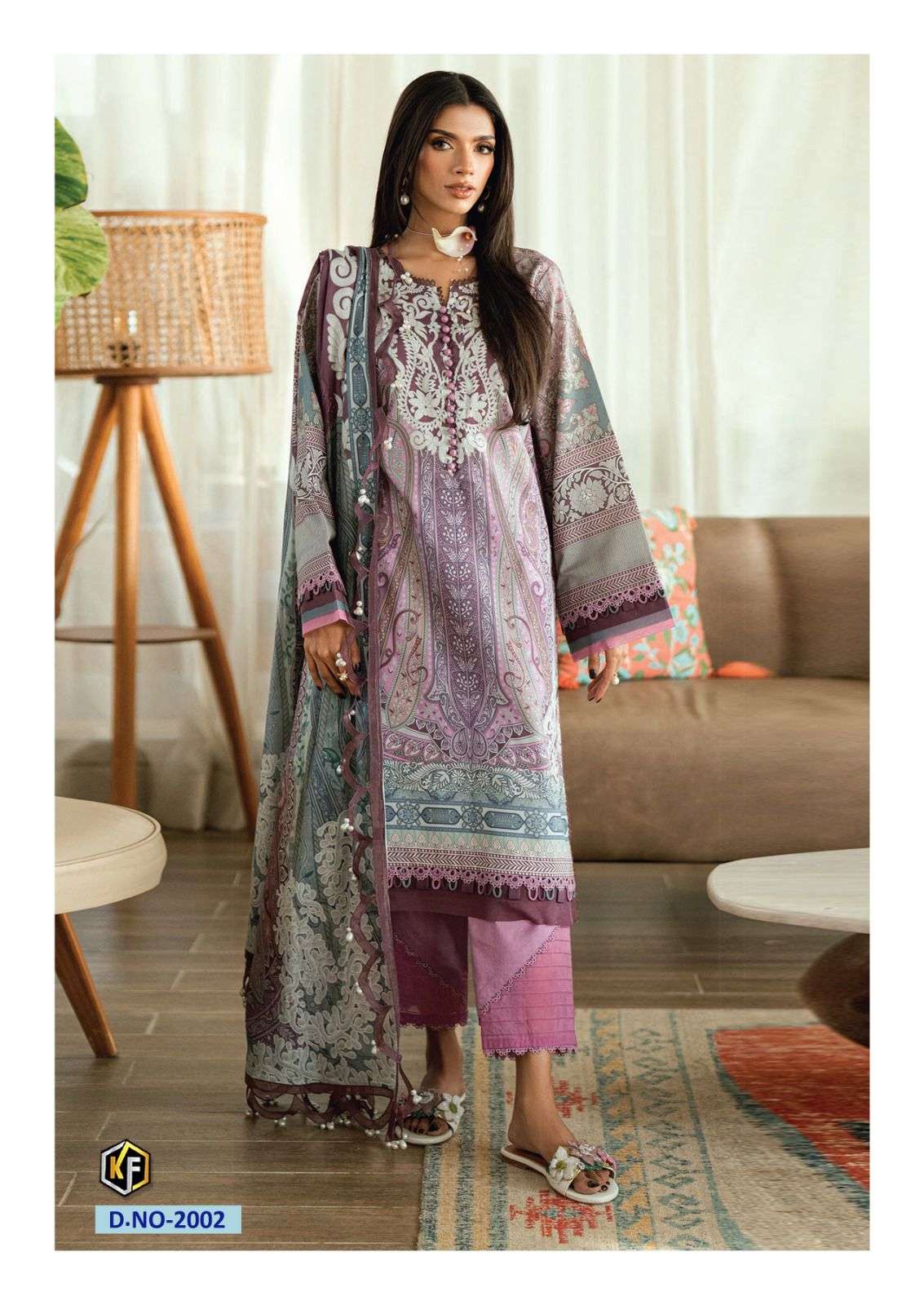 KEVAL FAB DASTAK VOL 2 LAWN COTTON DIGITAL PRINT SALWAR SUIT