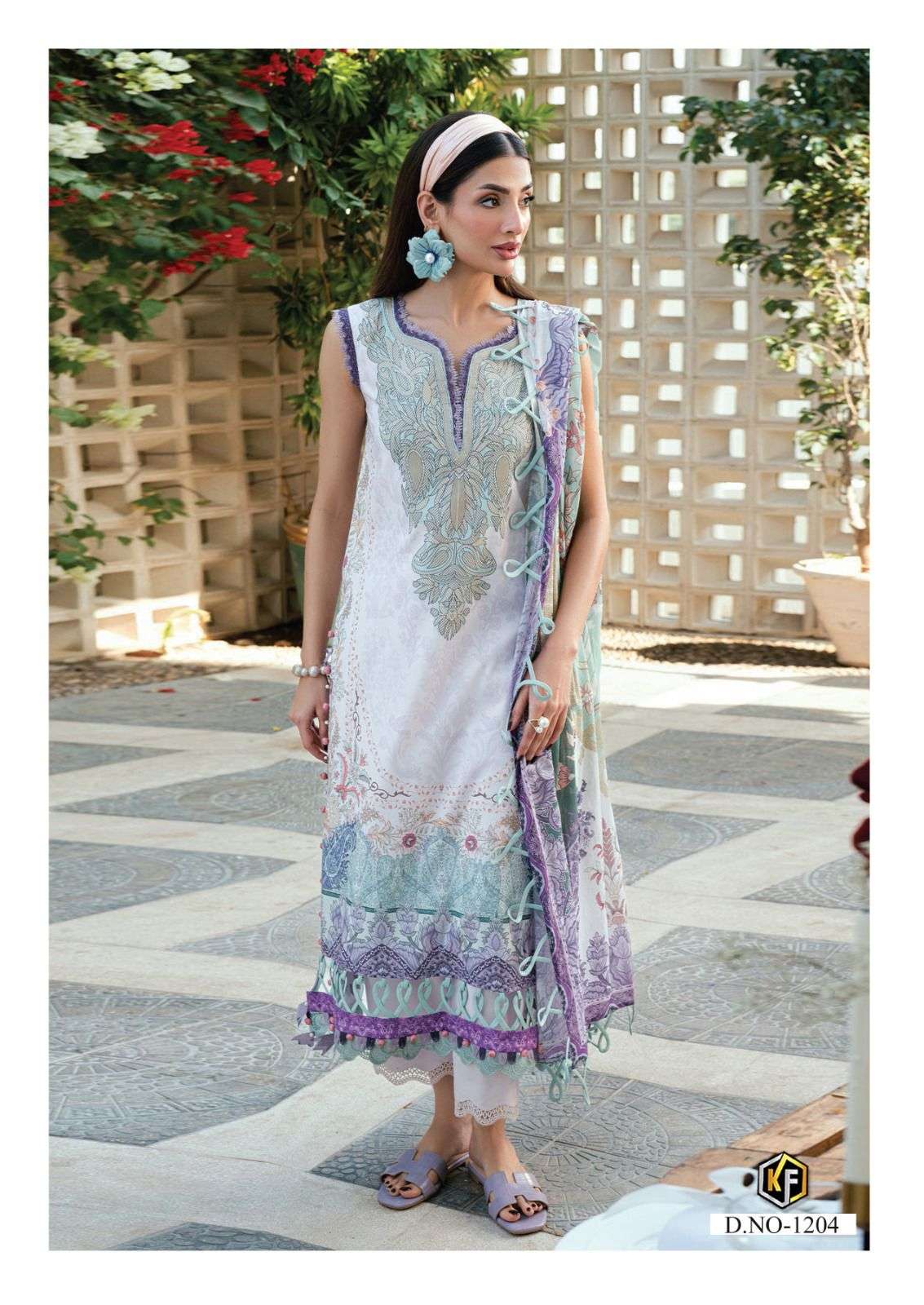 KEVAL FAB KANEEZ HEAVY COTTON LUXURY COLLECTION VOL12 LAWN COTTON DIGITAL PRINT SALWAR SUIT