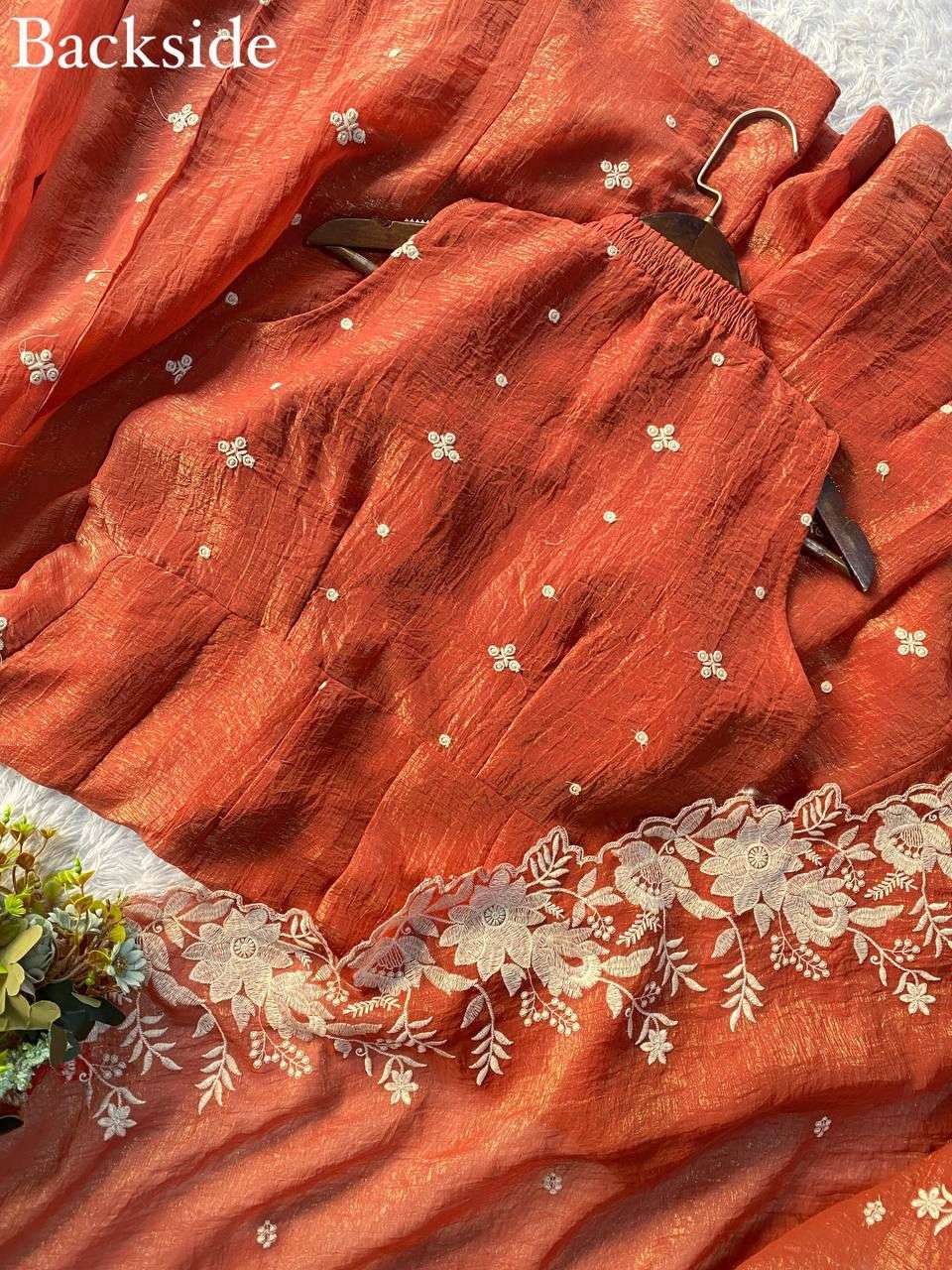 LG 2046 CRUNCHY SILK BEAUTIFUL PREETY LOOK DESIGNER LADIES FLARED KURTI SHARARA AND DUPATTA SET 