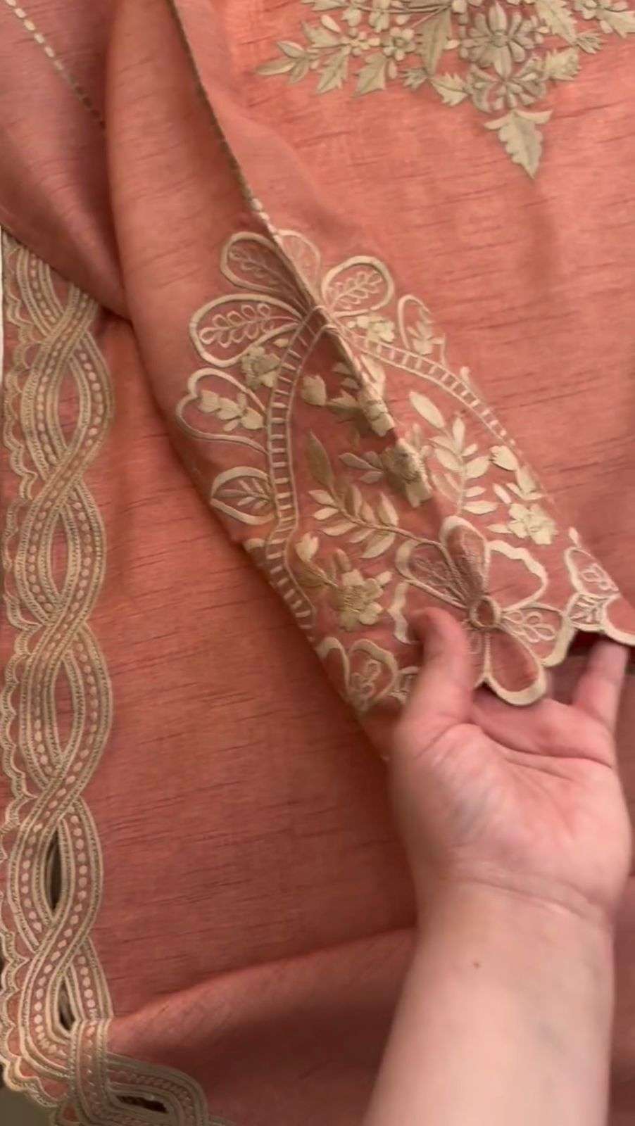 LG 2069 SILK EMBROIDERY DESIGNER WORK FESTIVE WEAR LADIES SUIT