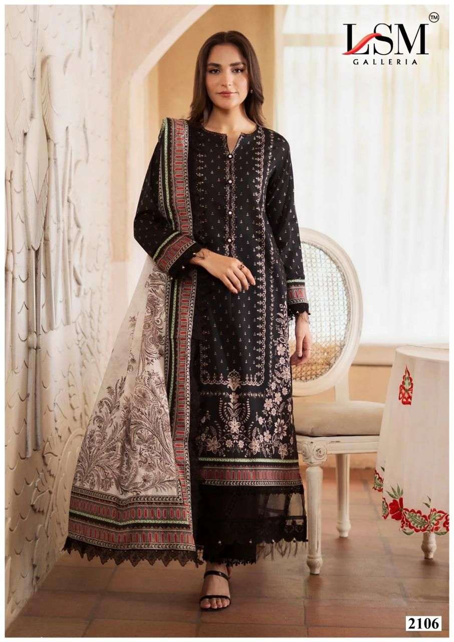 LSM GALLERIA PARIAN DREAM HEAVY LUXURY LAWN READY MADE COLLECTION VOL 21 
