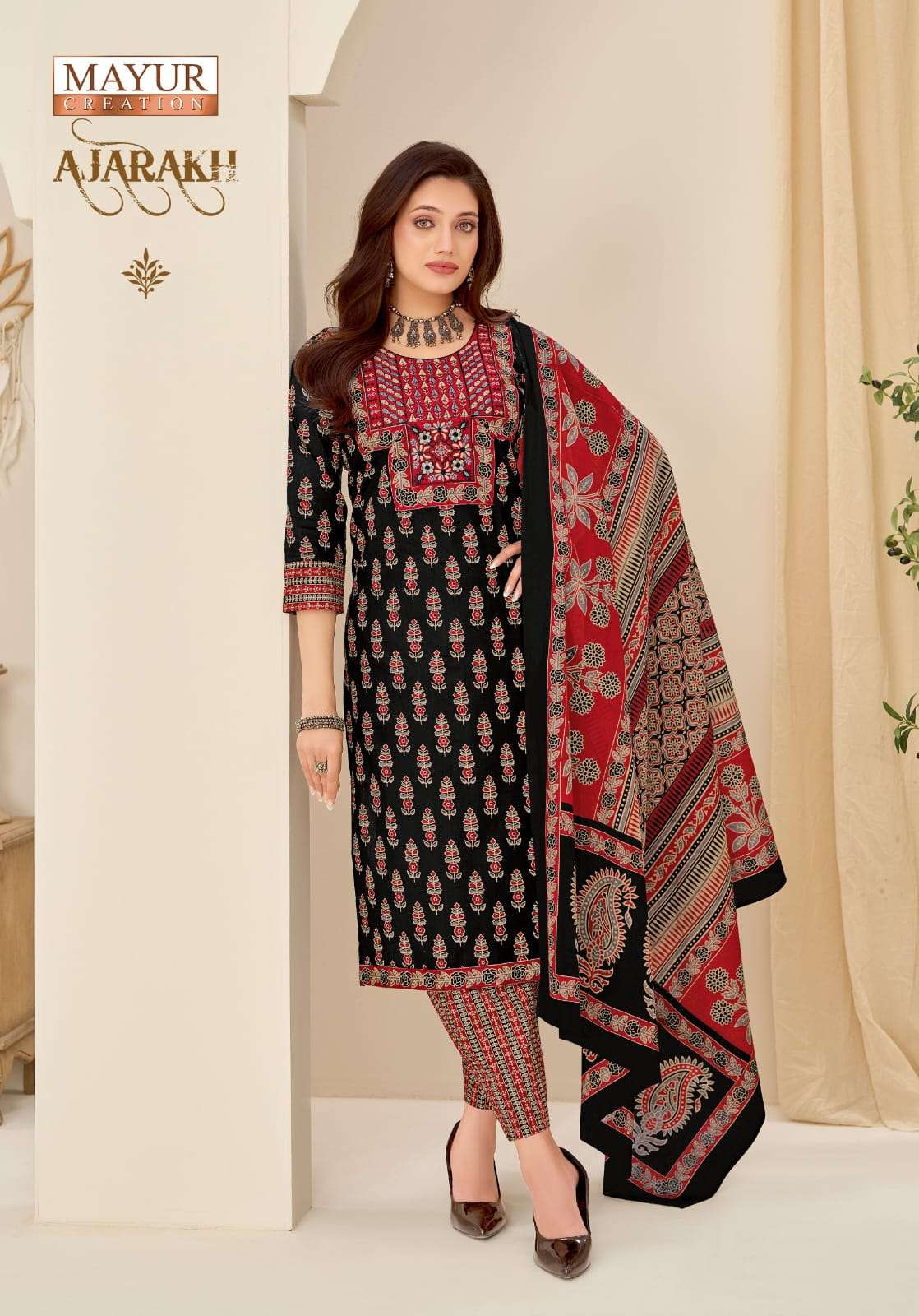  MAYUR CREATION AJARAKH VOL 11 STITCH COLLECTION 