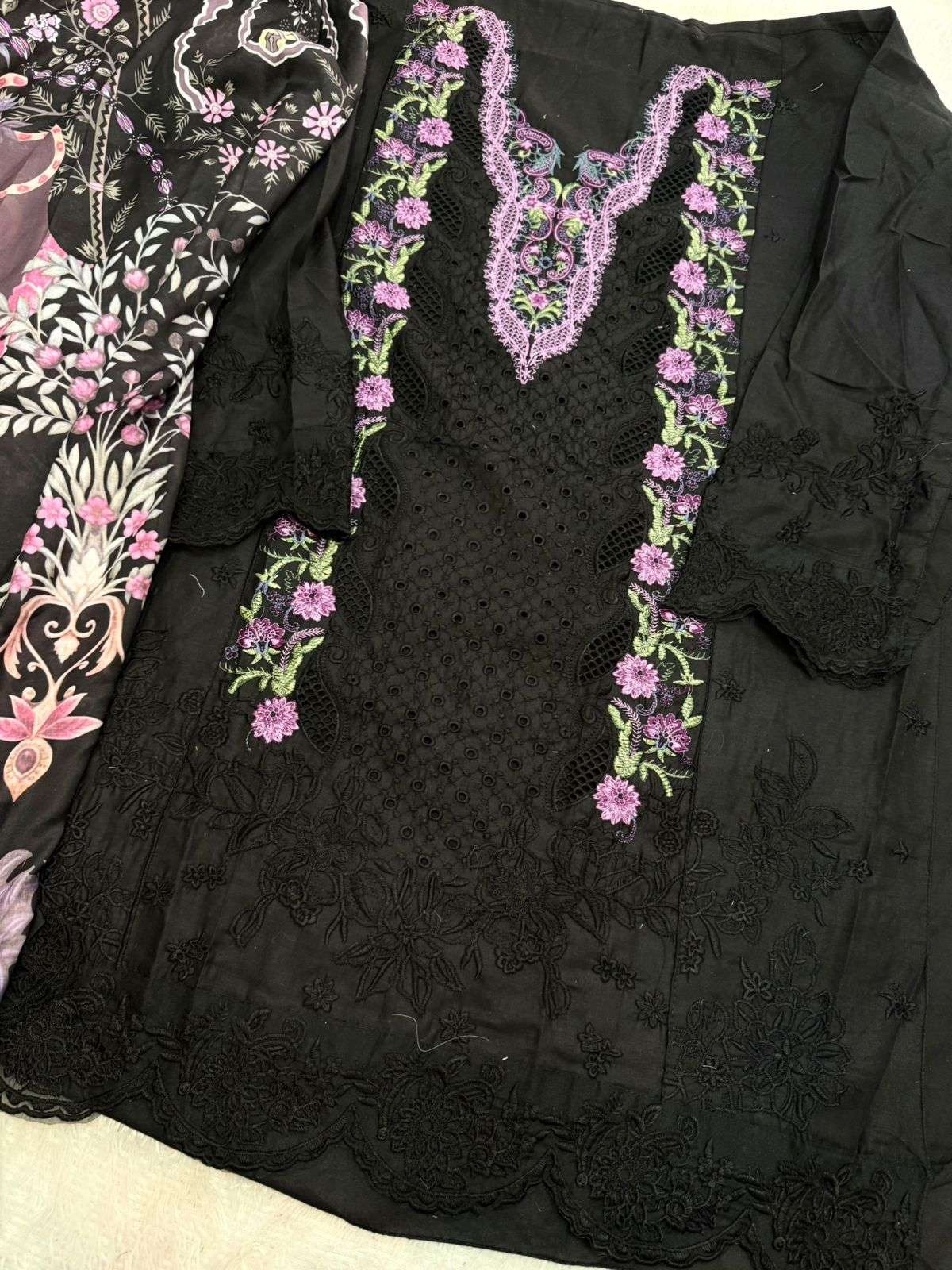 MEHBOOB TEX OMBRE NX VOL 1 COTTON EMBROIDERY DESIGNER WORK PAKISTANI SUIT