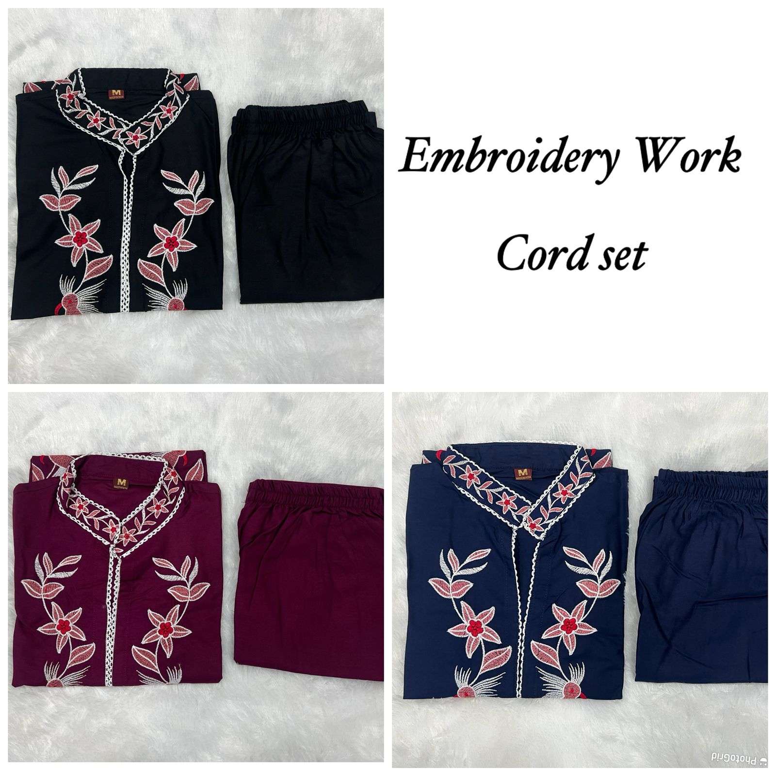 MF LIBAS RAYON FANCY WORKS LADIES TOP WITH BOTTOM PAIR 