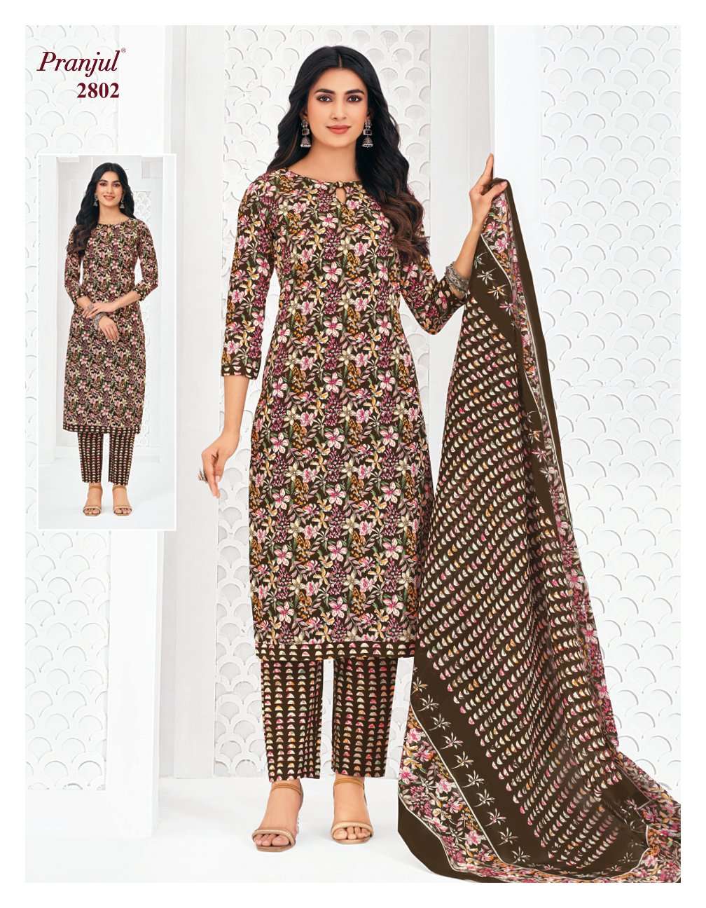 PRANJUL FASHION PRIYANKA VOL 28 COTTON JAIPURI PRINTED SALWAR SUIT