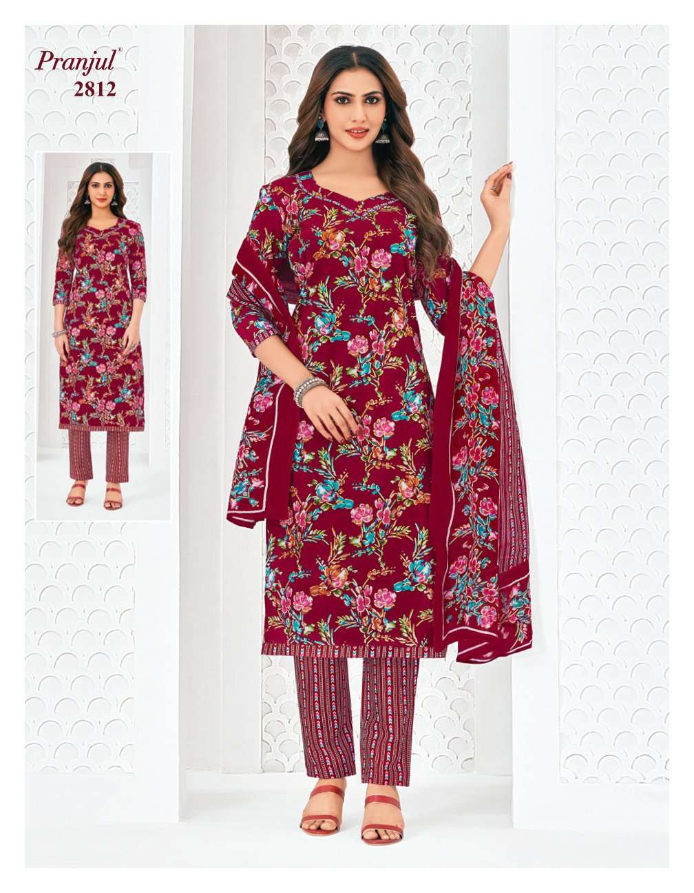 PRANJUL FASHION PRIYANKA VOL 28 COTTON JAIPURI PRINTED SALWAR SUIT