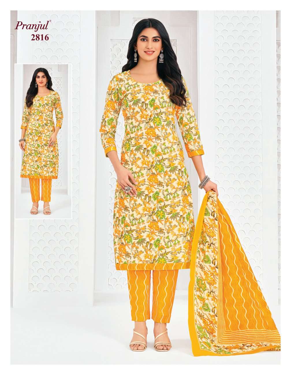 PRANJUL FASHION PRIYANKA VOL 28 COTTON JAIPURI PRINTED SALWAR SUIT
