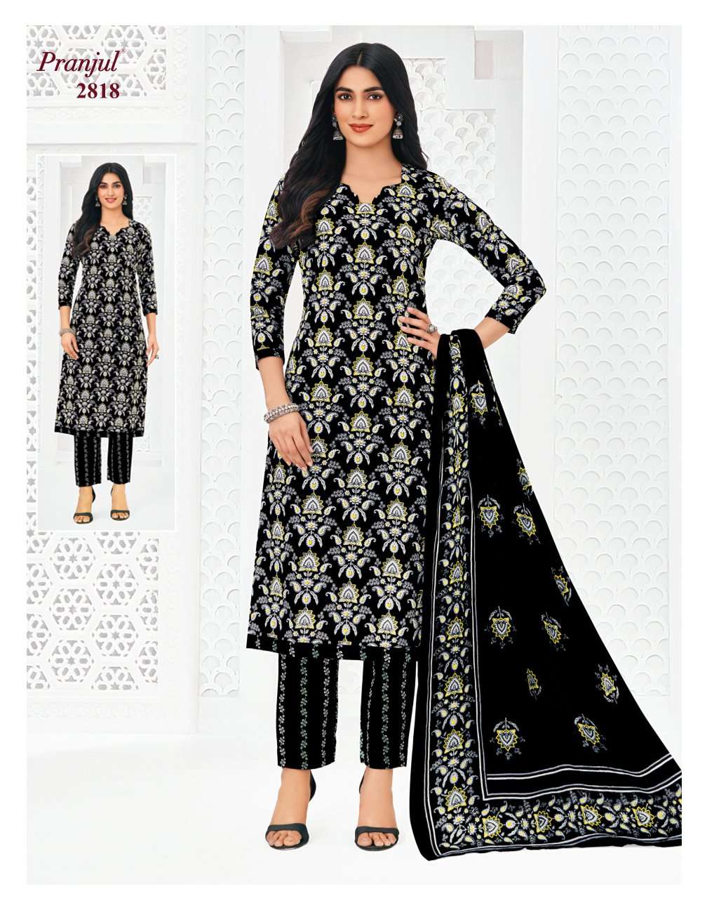 PRANJUL FASHION PRIYANKA VOL 28 COTTON JAIPURI PRINTED SALWAR SUIT